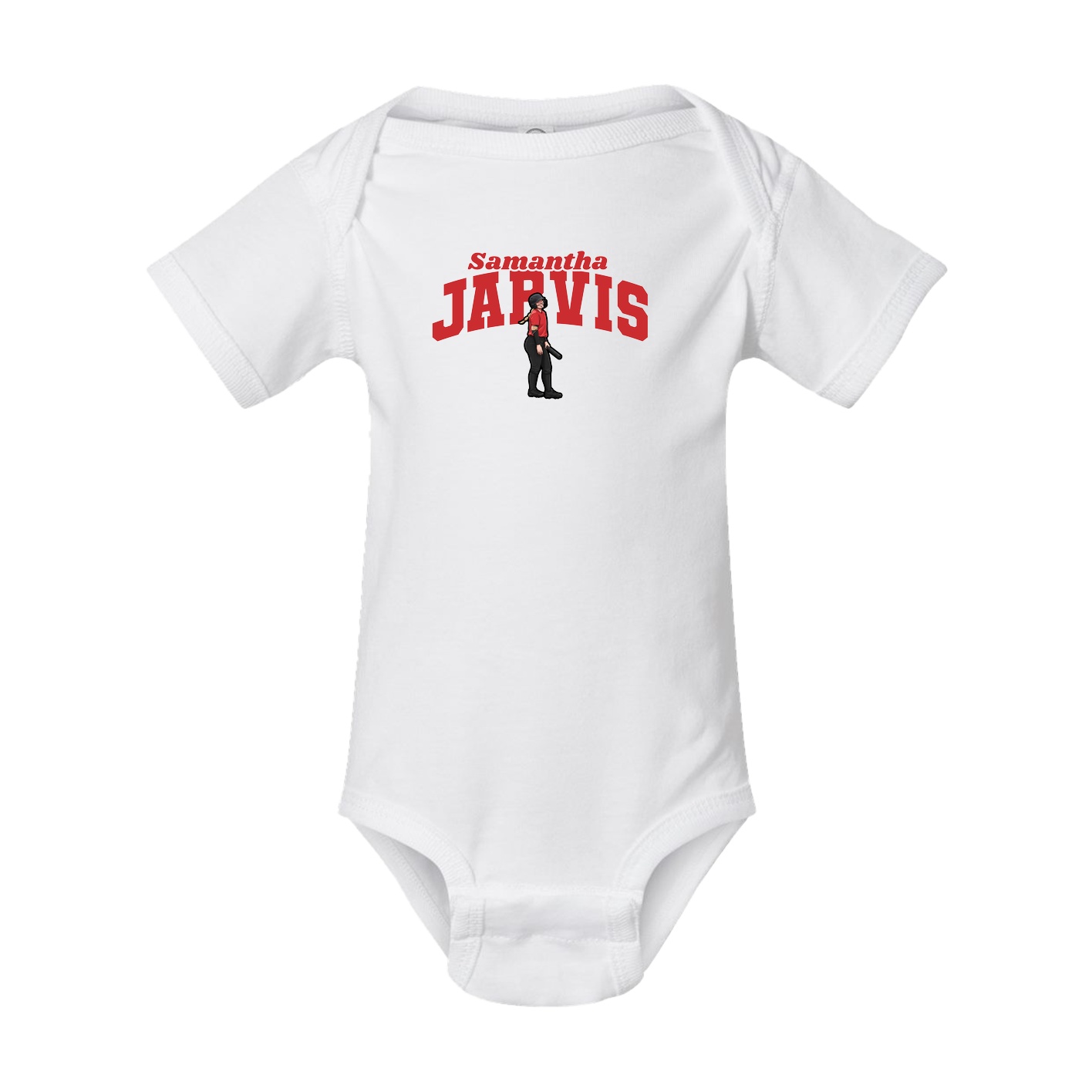 Baby Onesie — Signature Arch in White