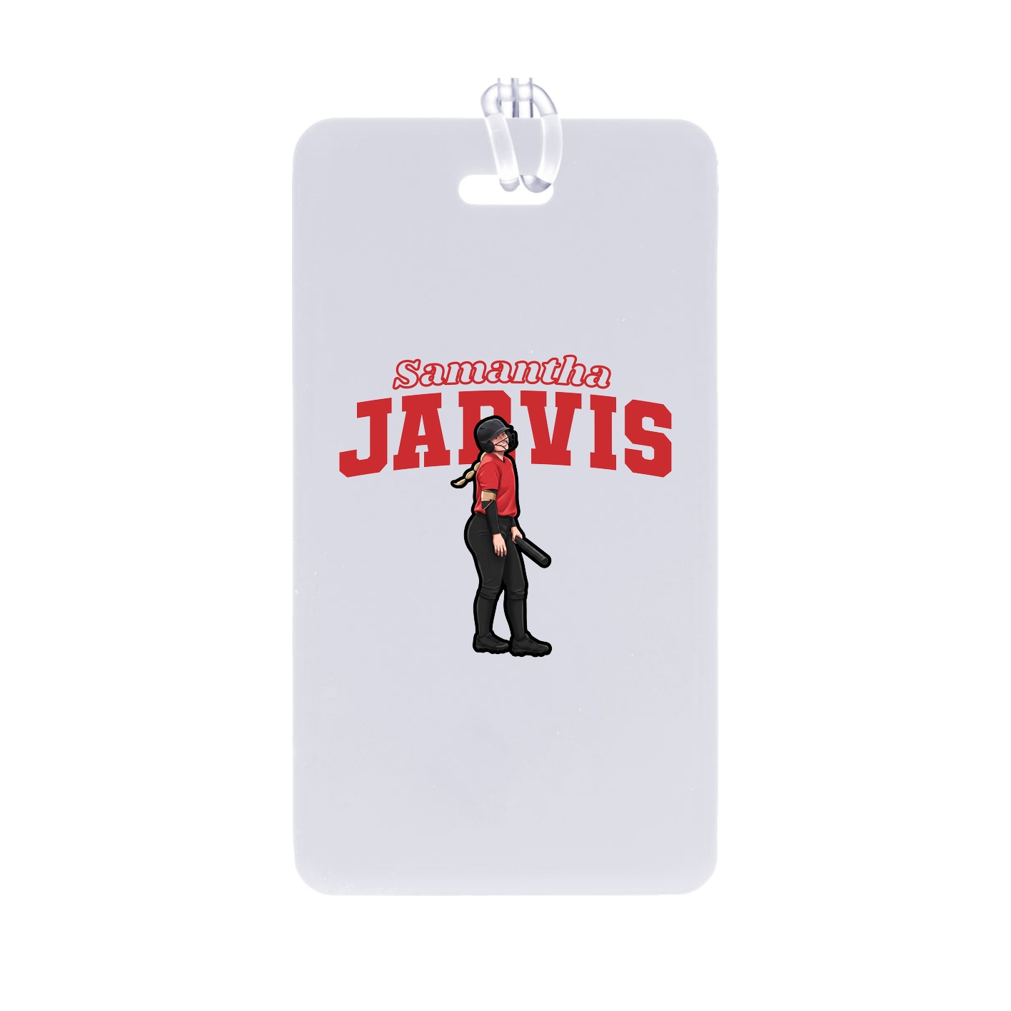 Bag Tag — Name Arch in Classic