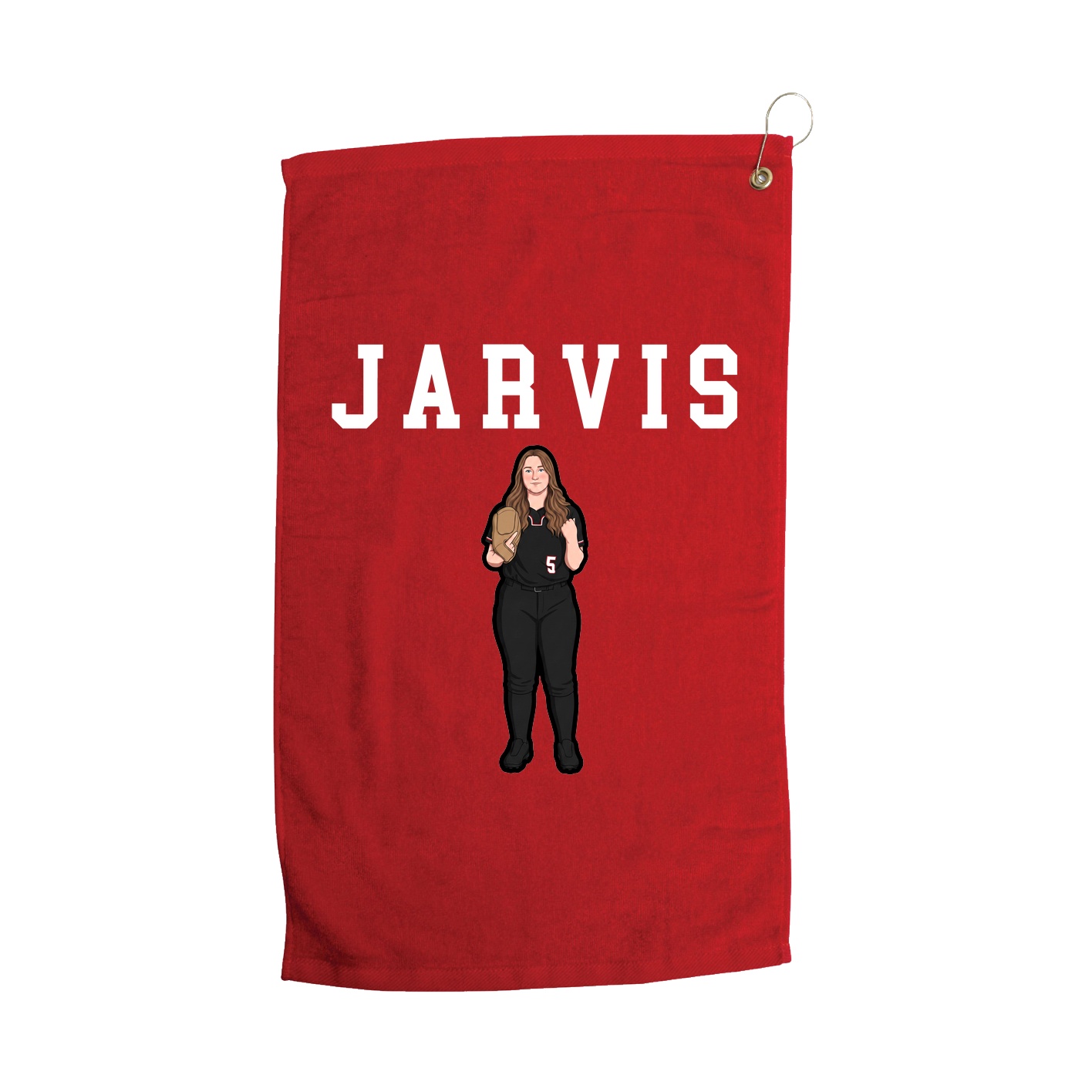 Golf Towel — Shirsey in Red