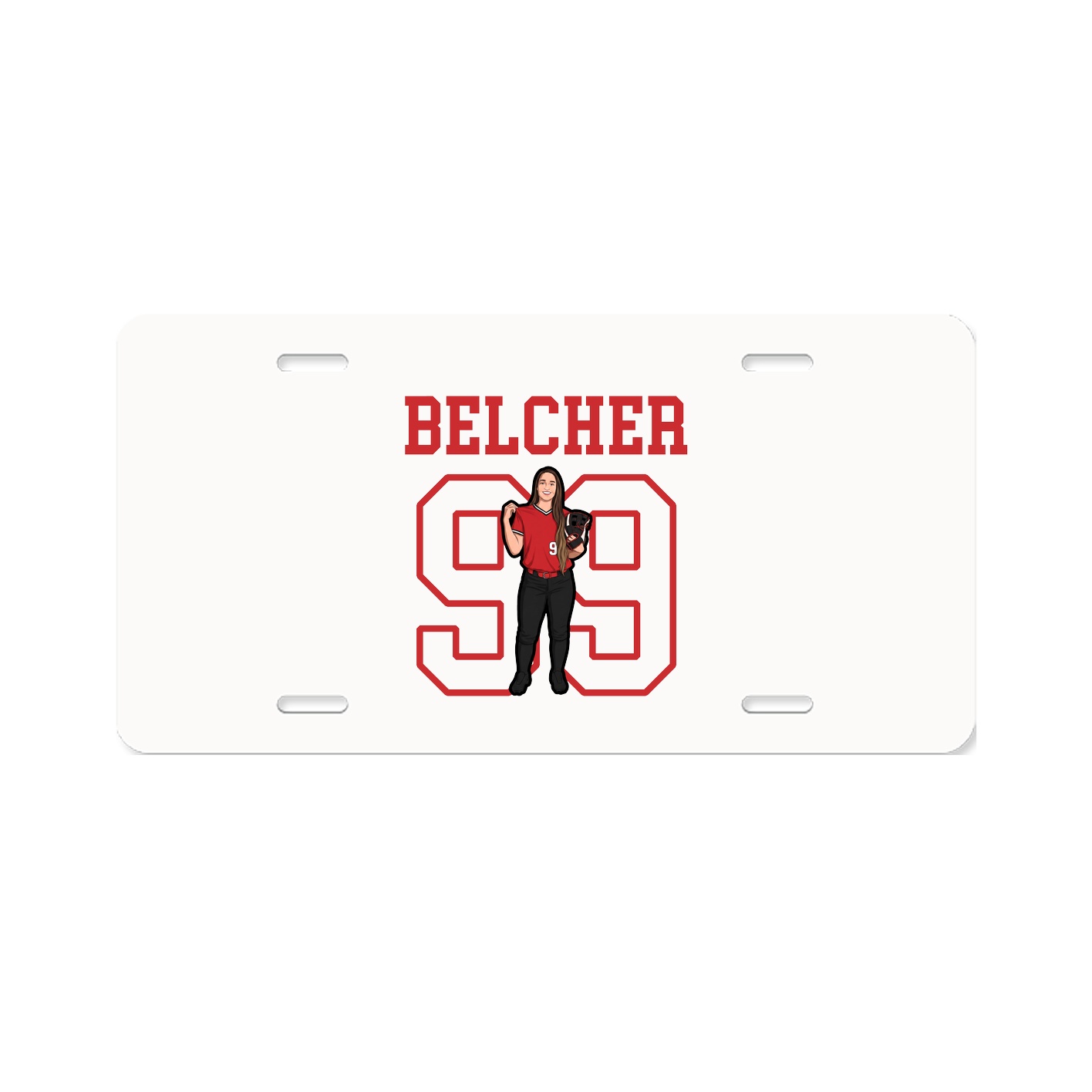 License Plate — Shirsey in Classic