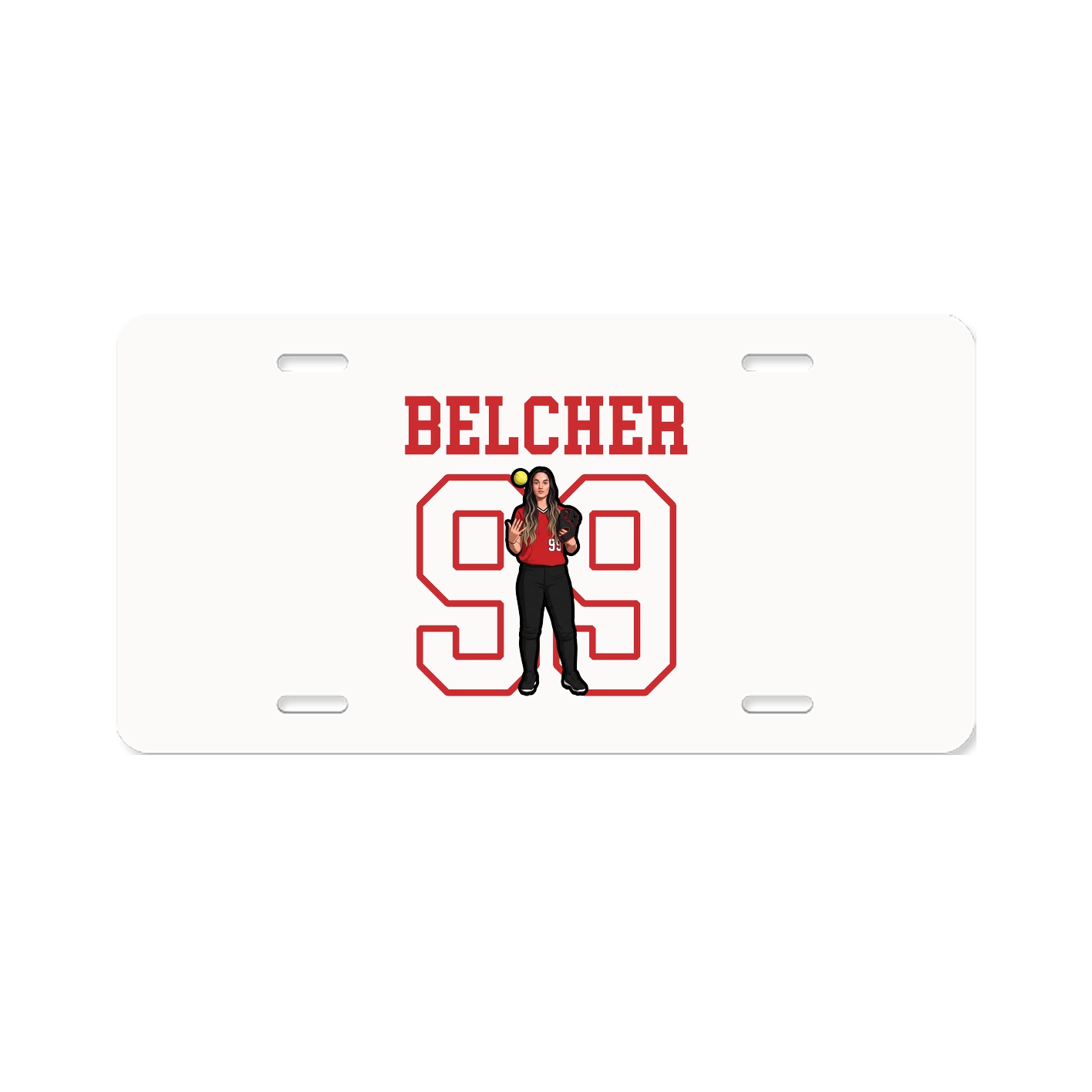 License Plate — Shirsey in Classic