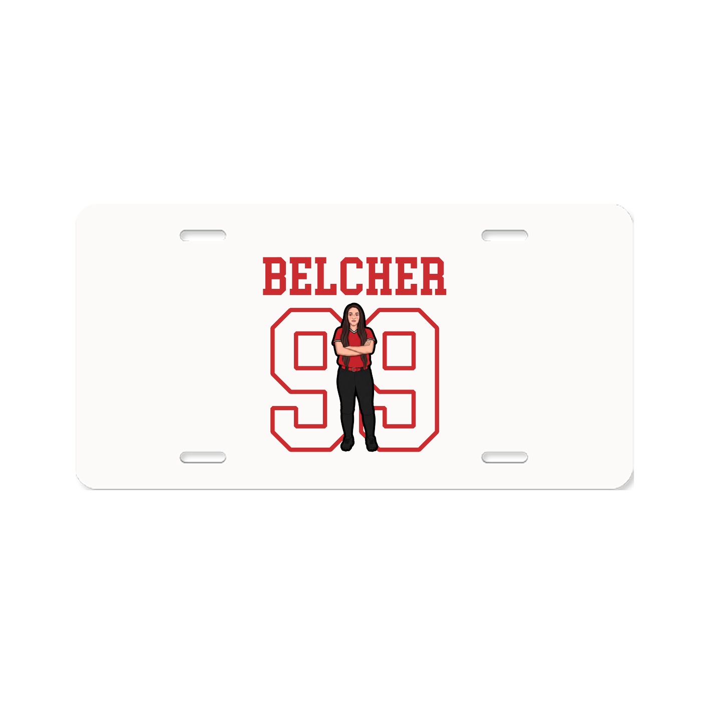 License Plate — Shirsey in Classic