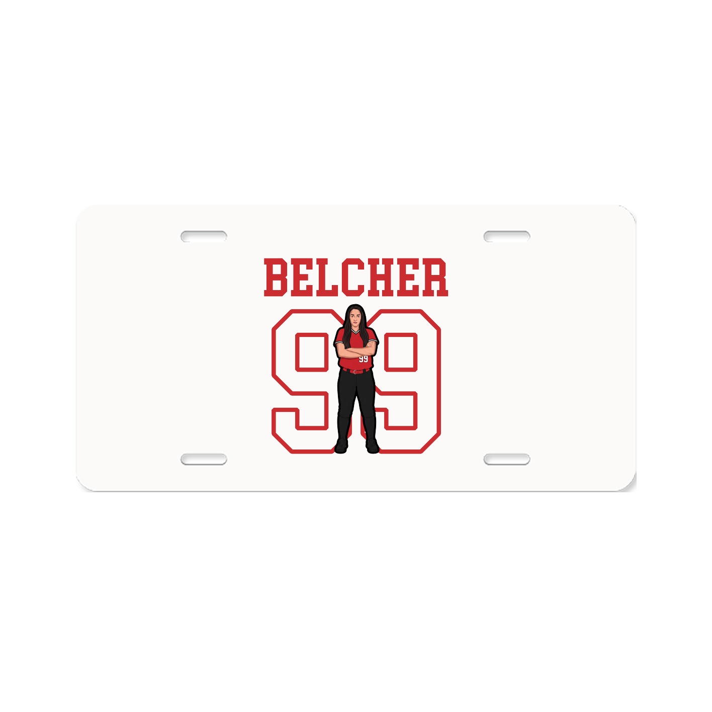 License Plate — Shirsey in Classic