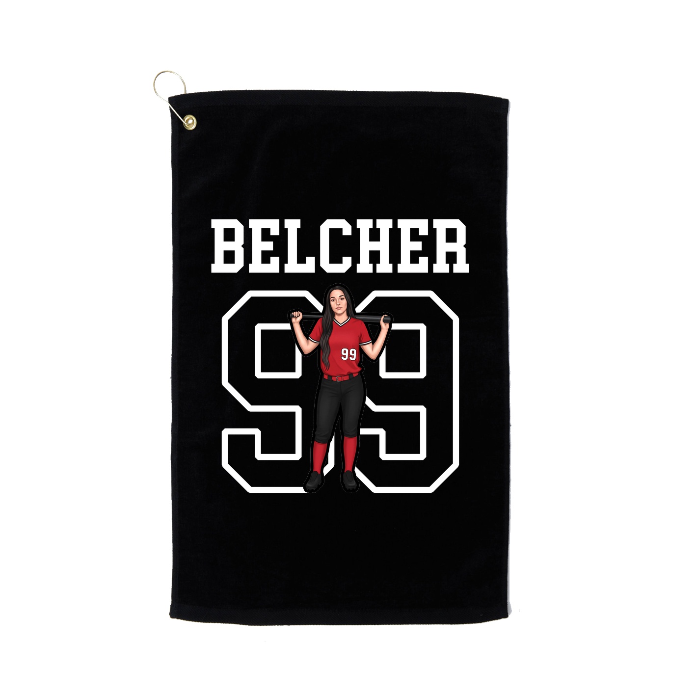 Golf Towel — Shirsey in Black