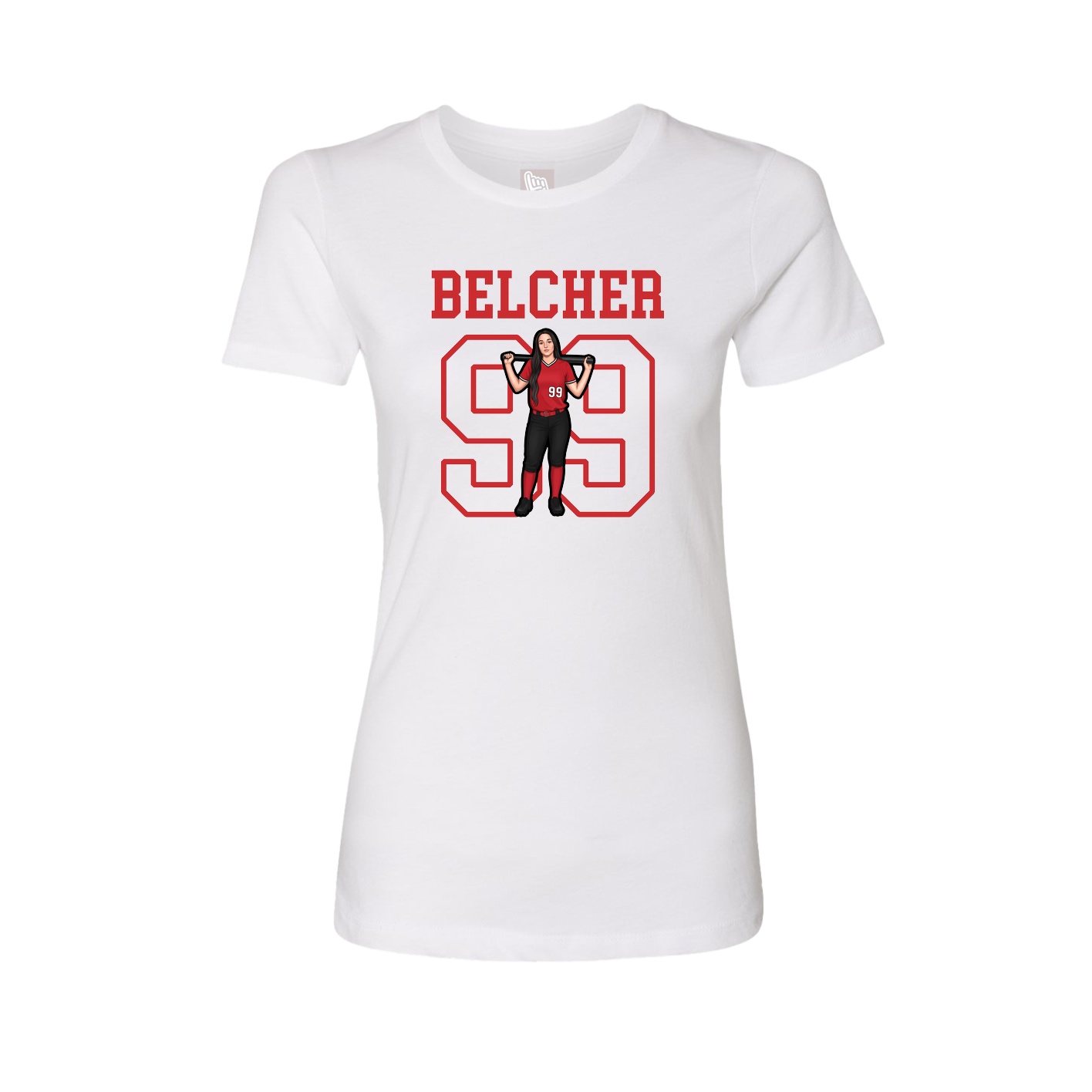 Fitted Women's Tee — Shirsey in White
