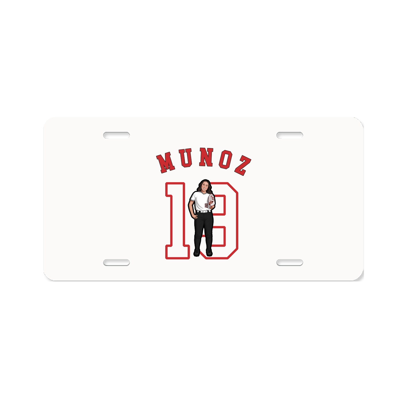 License Plate — Shirsey Arch in Classic