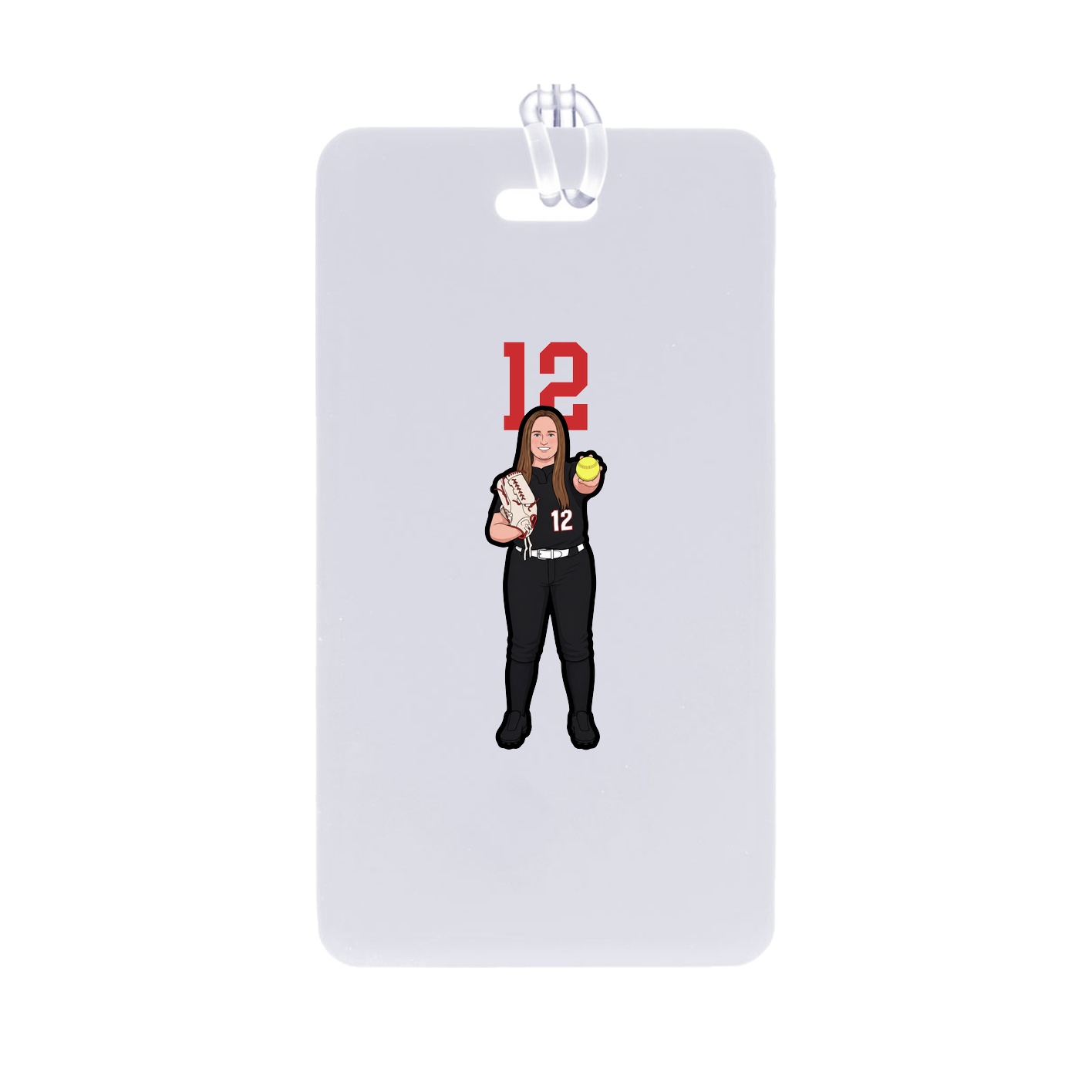Bag Tag — Number Top in Classic