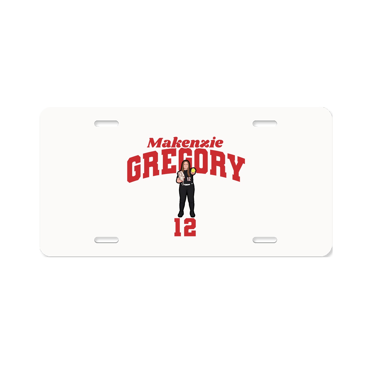License Plate — Signature Arch in Classic