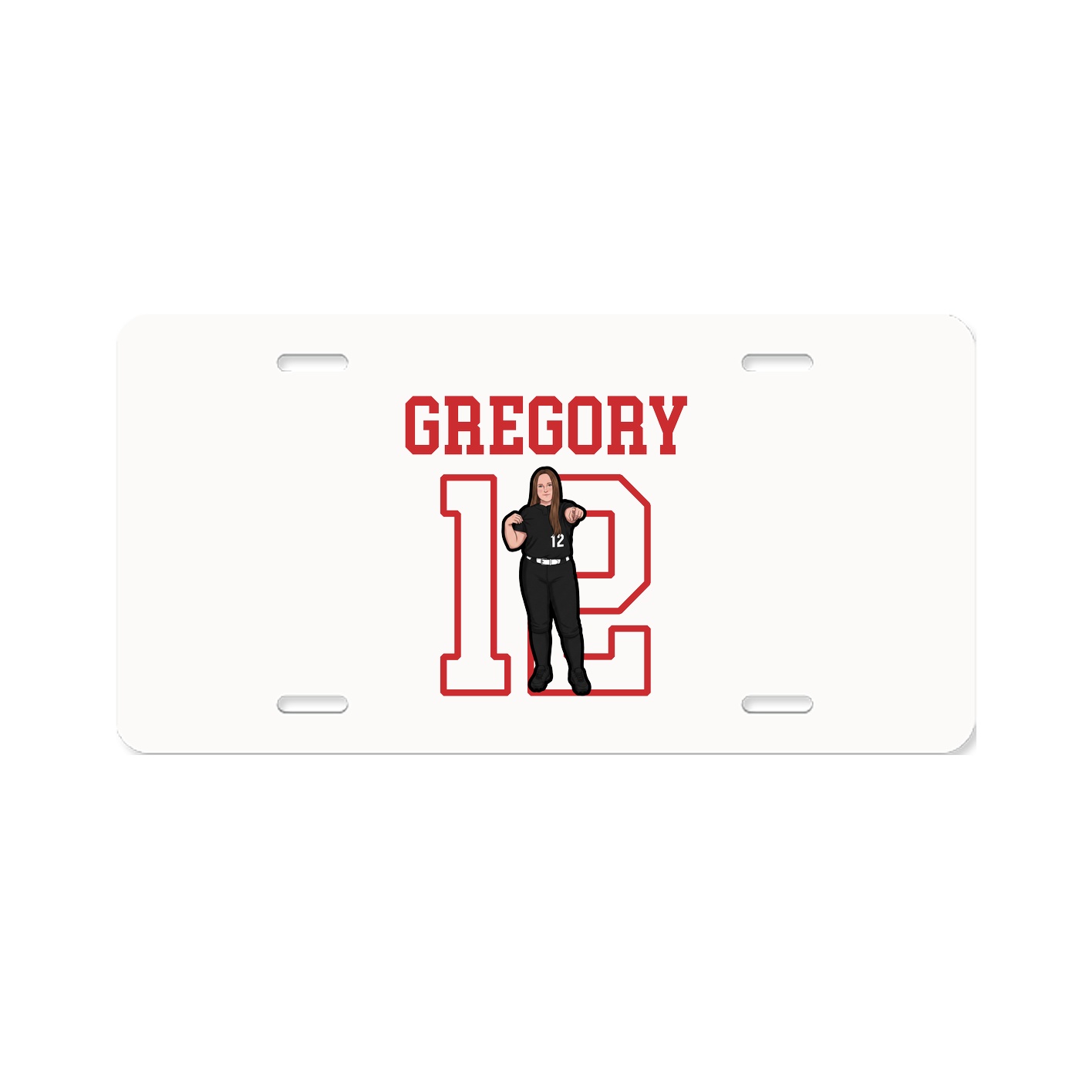 License Plate — Shirsey in Classic