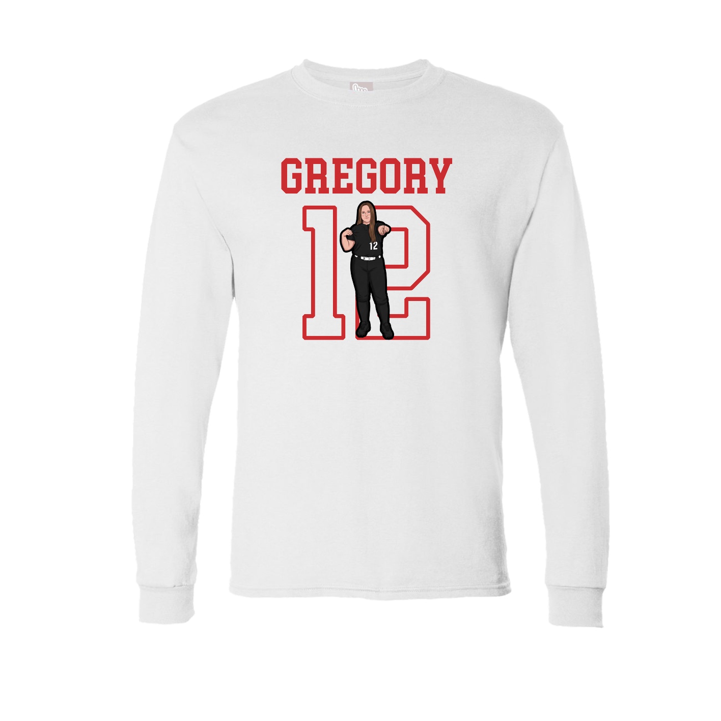 Long Sleeve Tee — Shirsey in White
