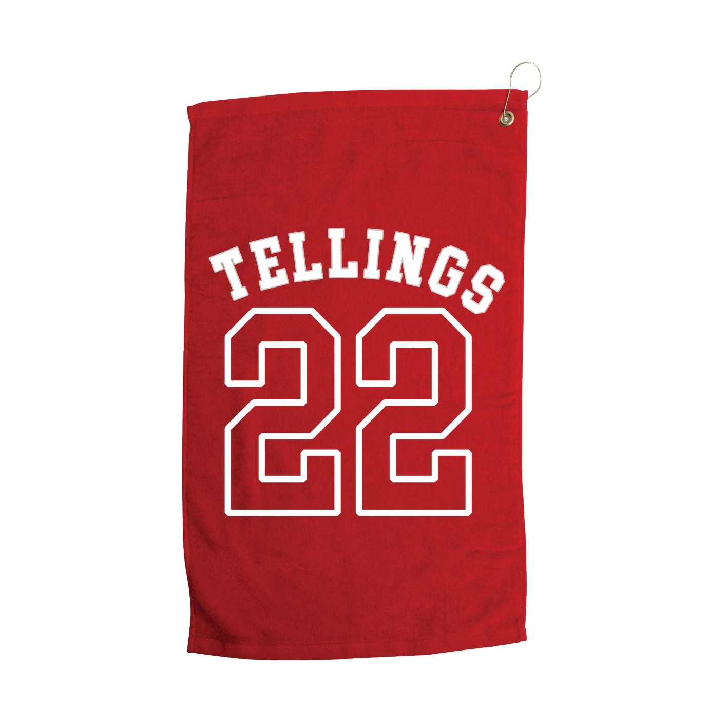 Golf Towel — Shirsey Arch in Red