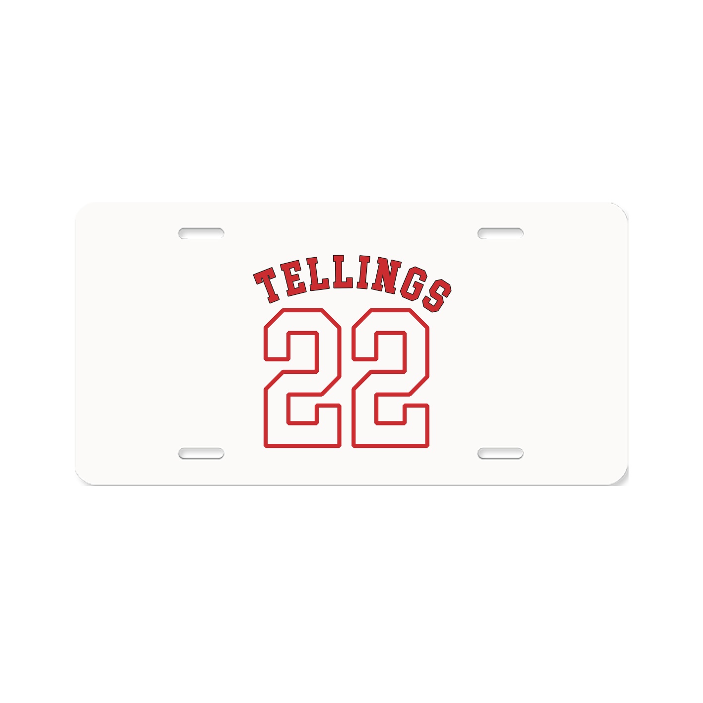 License Plate — Shirsey Arch in Classic