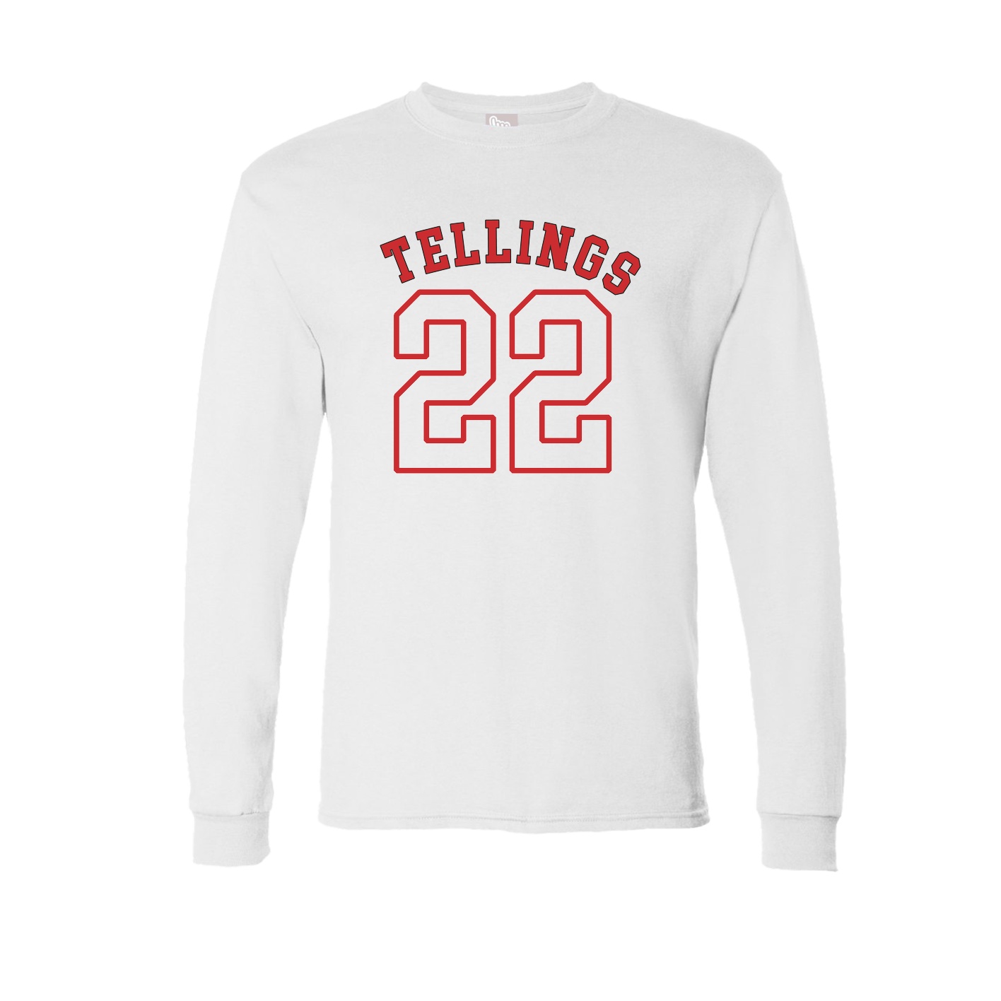 Long Sleeve Tee — Shirsey Arch in White