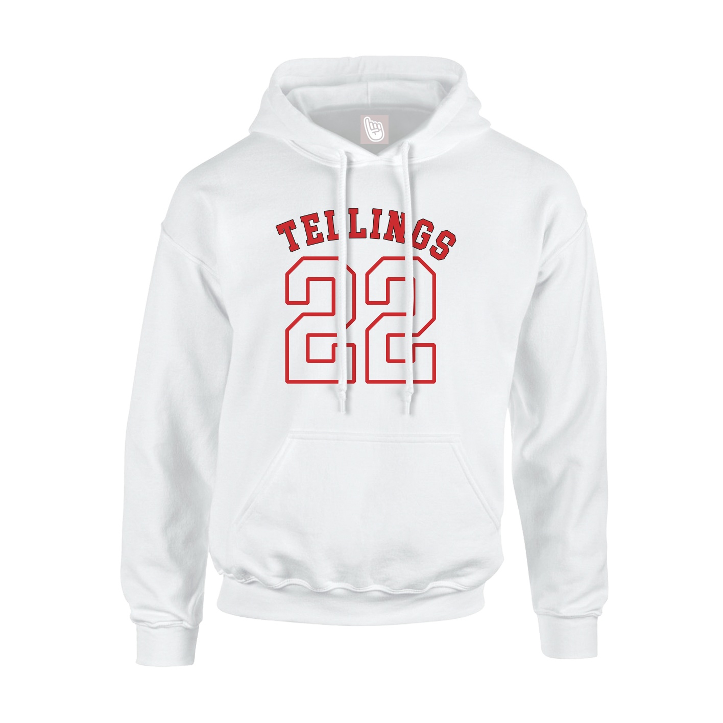 Hoodie — Shirsey Arch in White