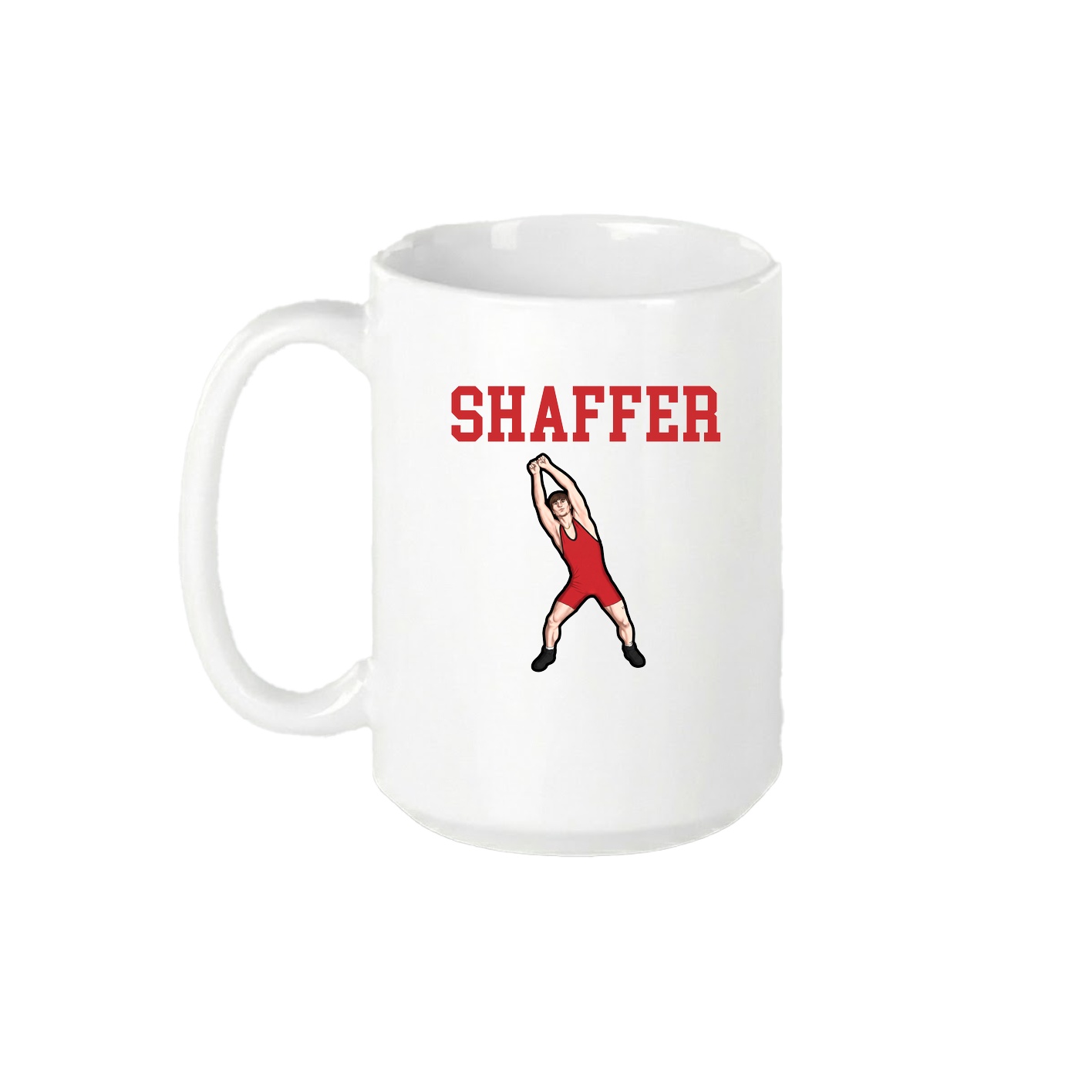 15oz Coffee Mug — Shirsey in White