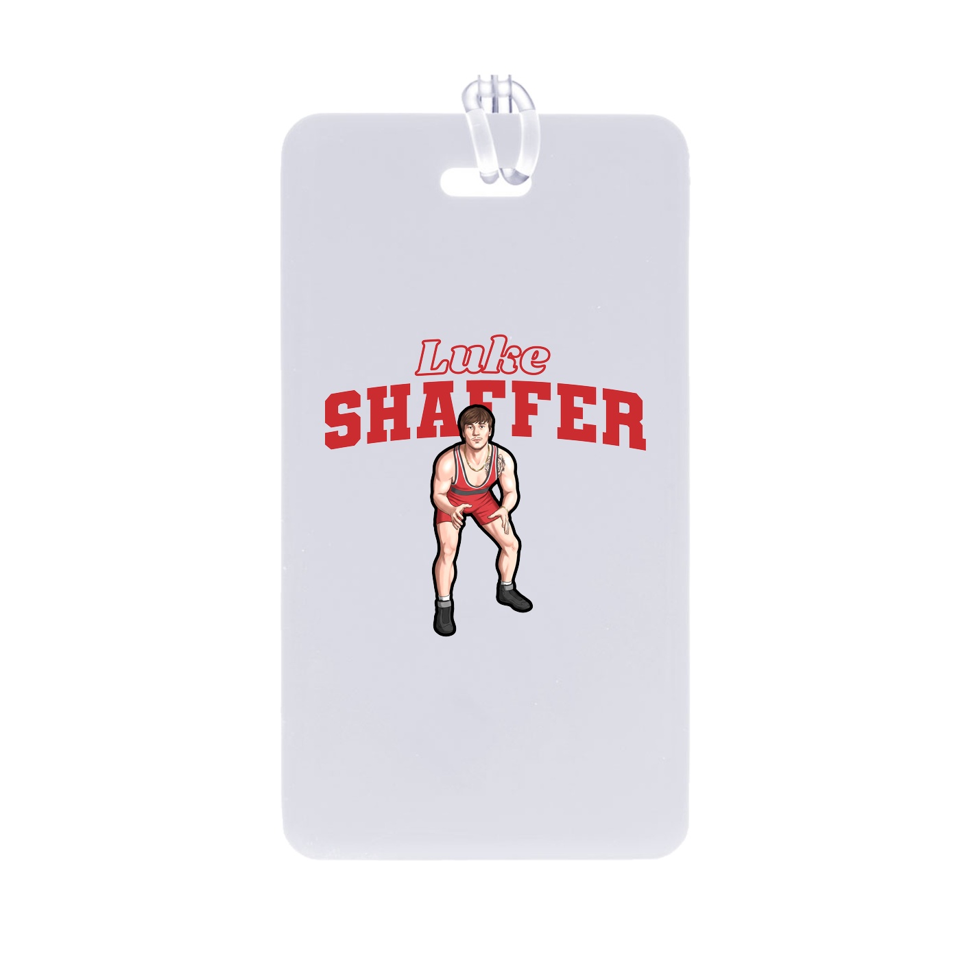 Bag Tag — Name Arch in Classic