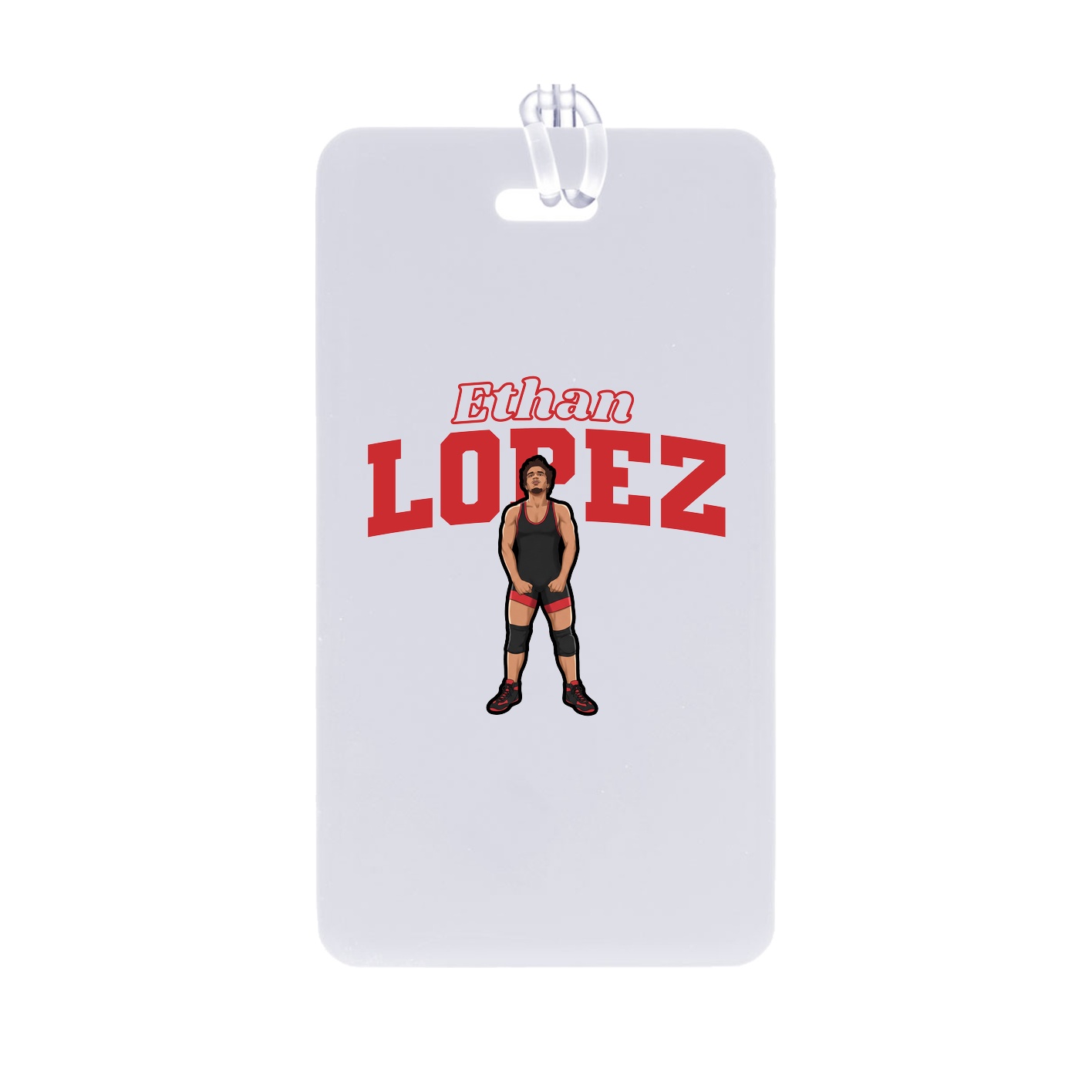 Bag Tag — Name Arch in Classic