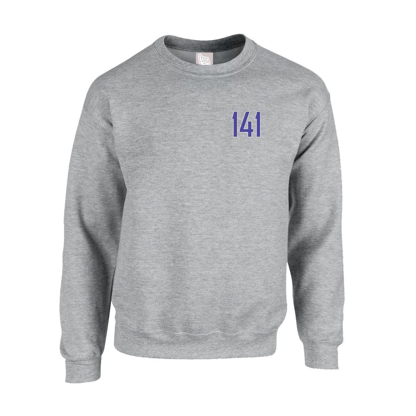 Fleece Crew — Front Shirsy in Grey