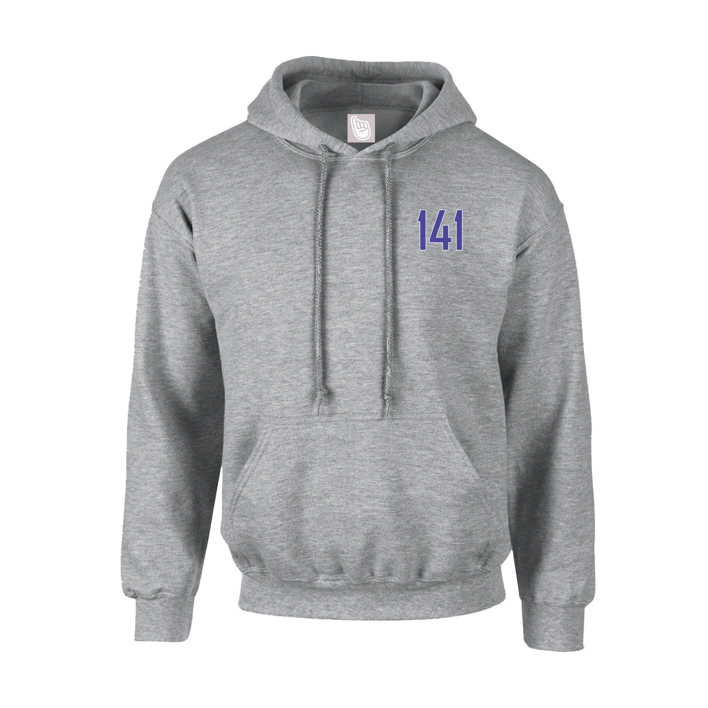 Youth Hoodie — Front Shirsy in Grey