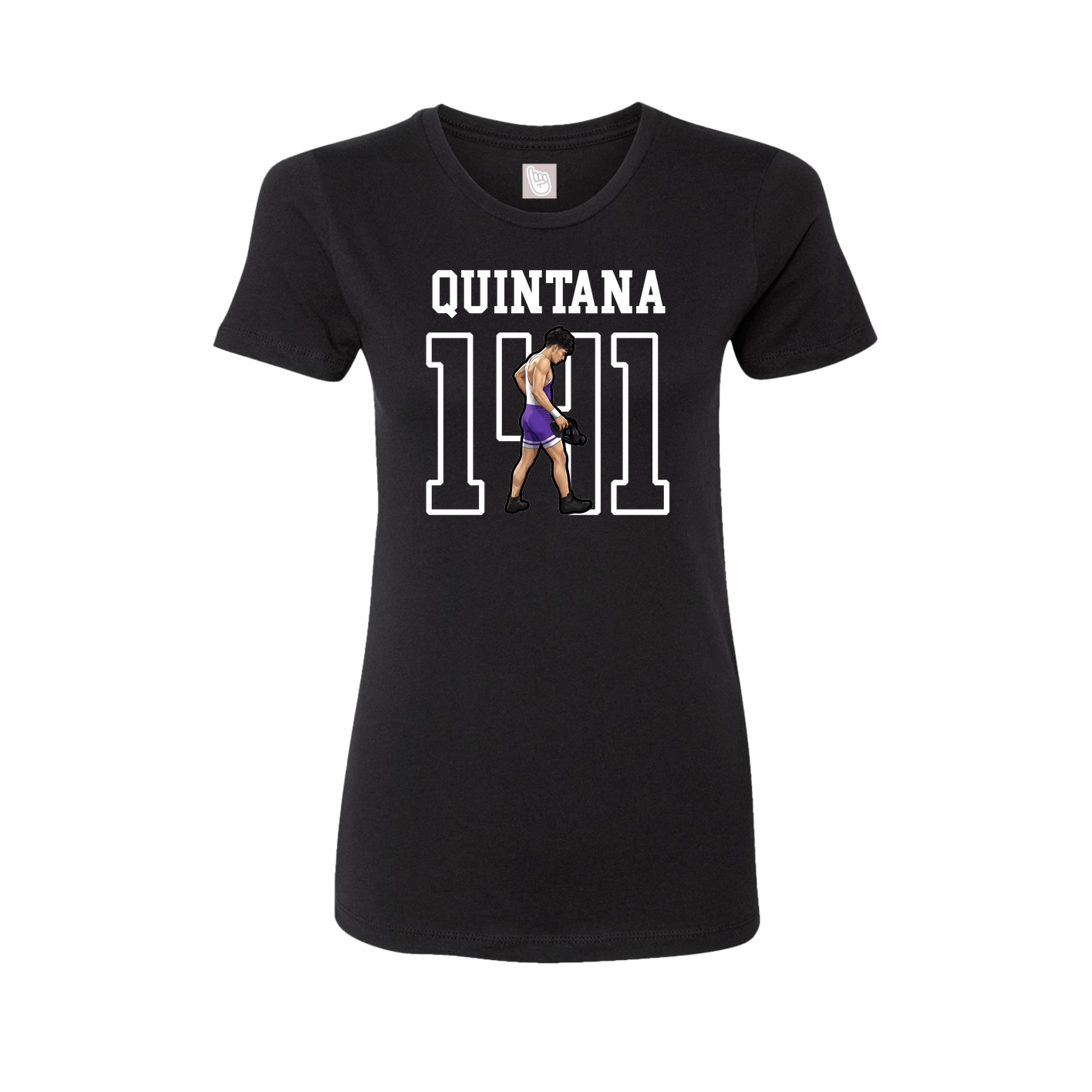 Fitted Women's Tee — Shirsey in Black