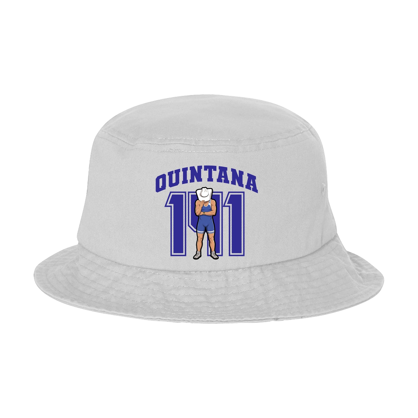 Bucket Cap — Number in White