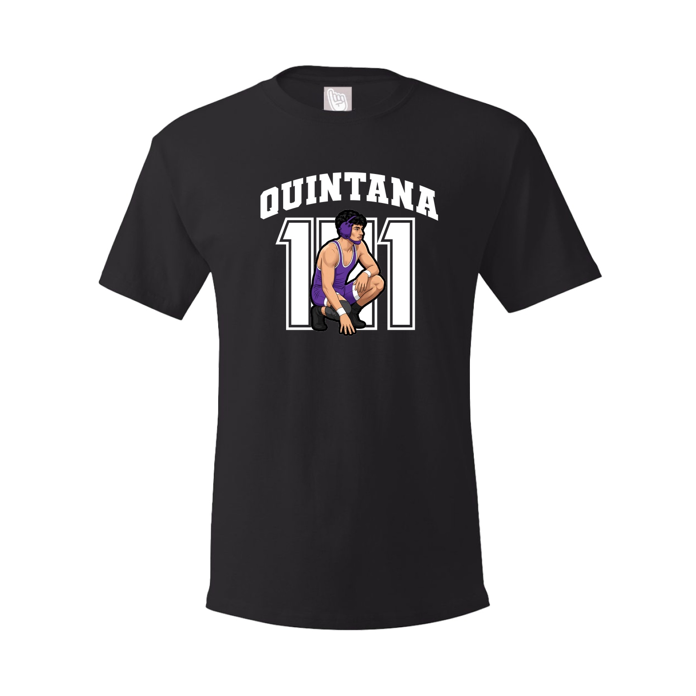 Youth Tee — Number in Black