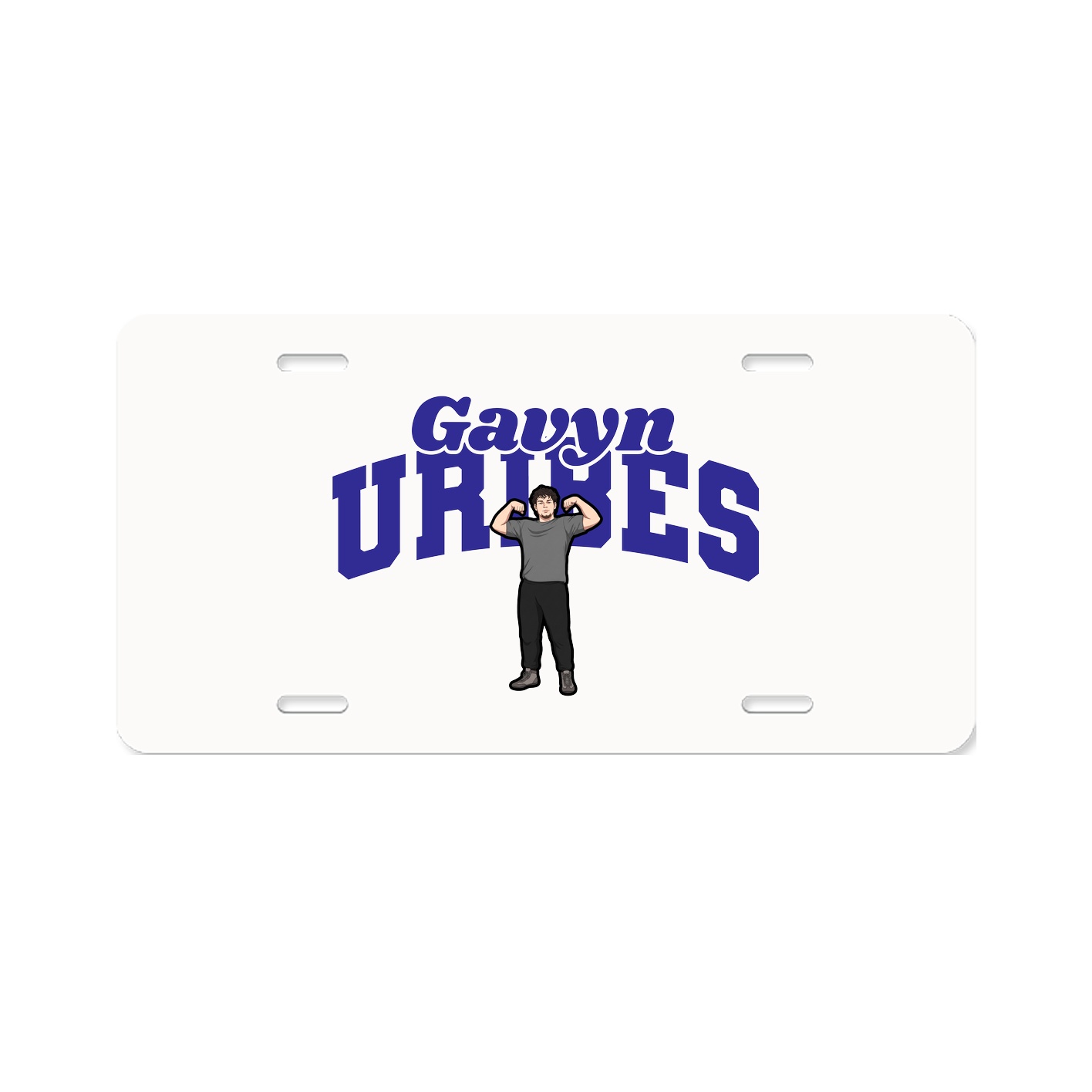 License Plate — Signature Arch in Classic