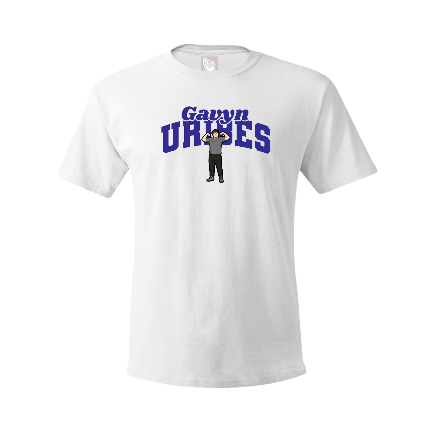 Youth Tee — Signature Arch in White