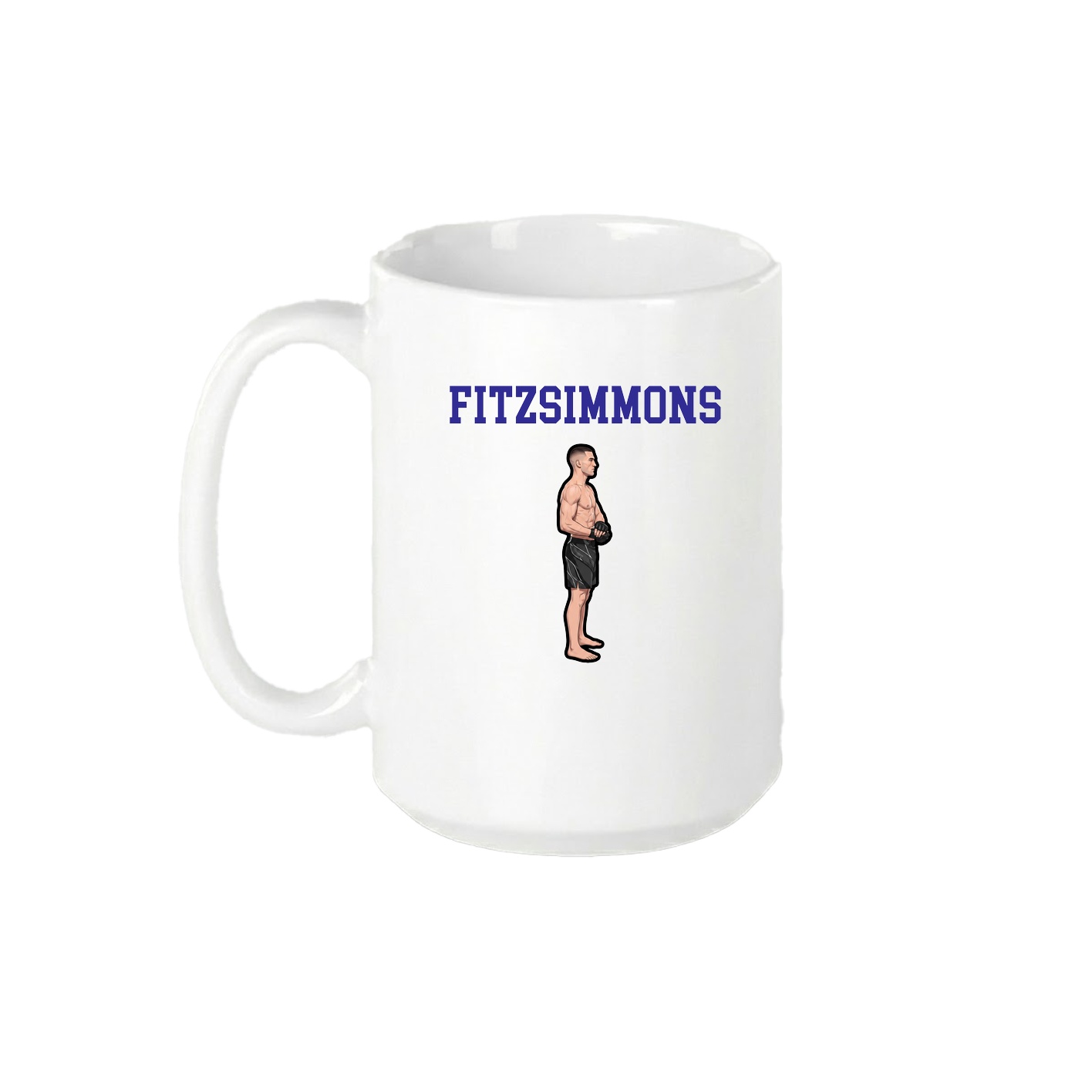 15oz Coffee Mug — Shirsey in White
