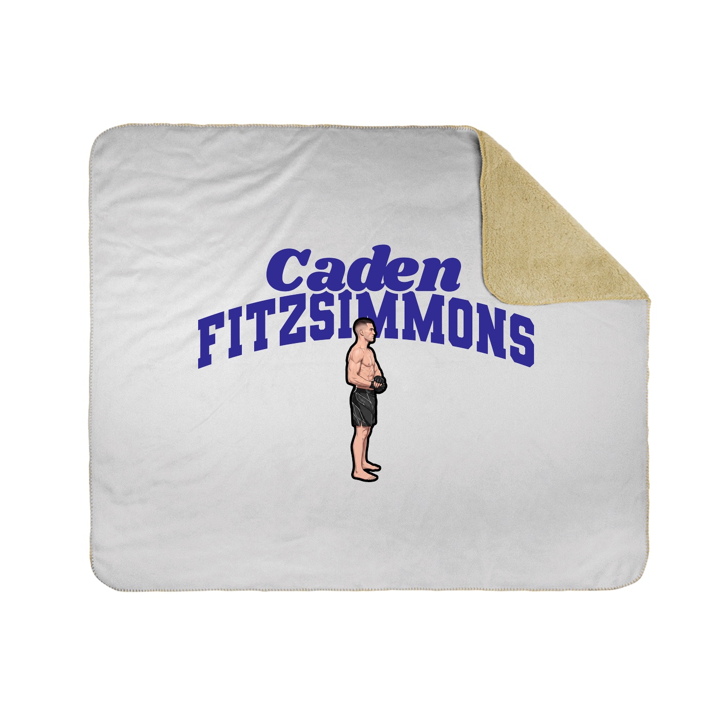 Throw Blanket — Signature Arch in White