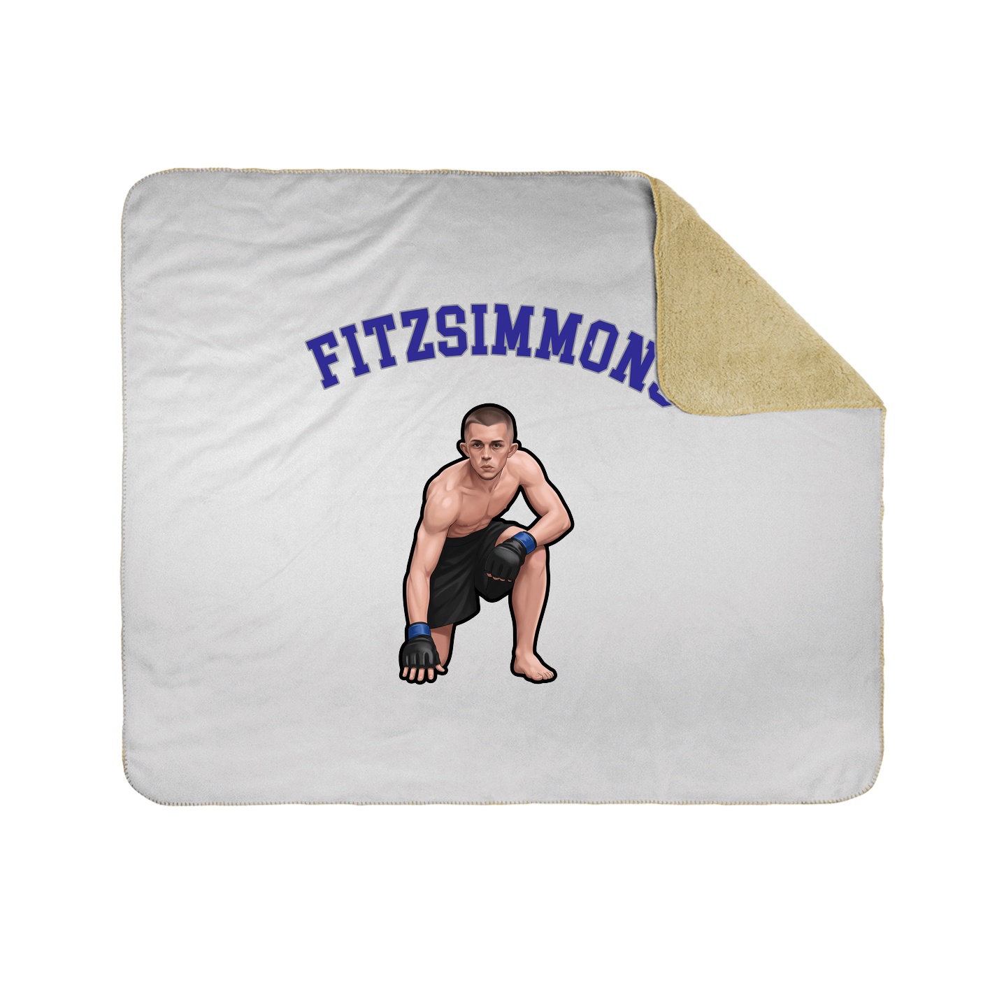 Throw Blanket — Shirsey Arch in White