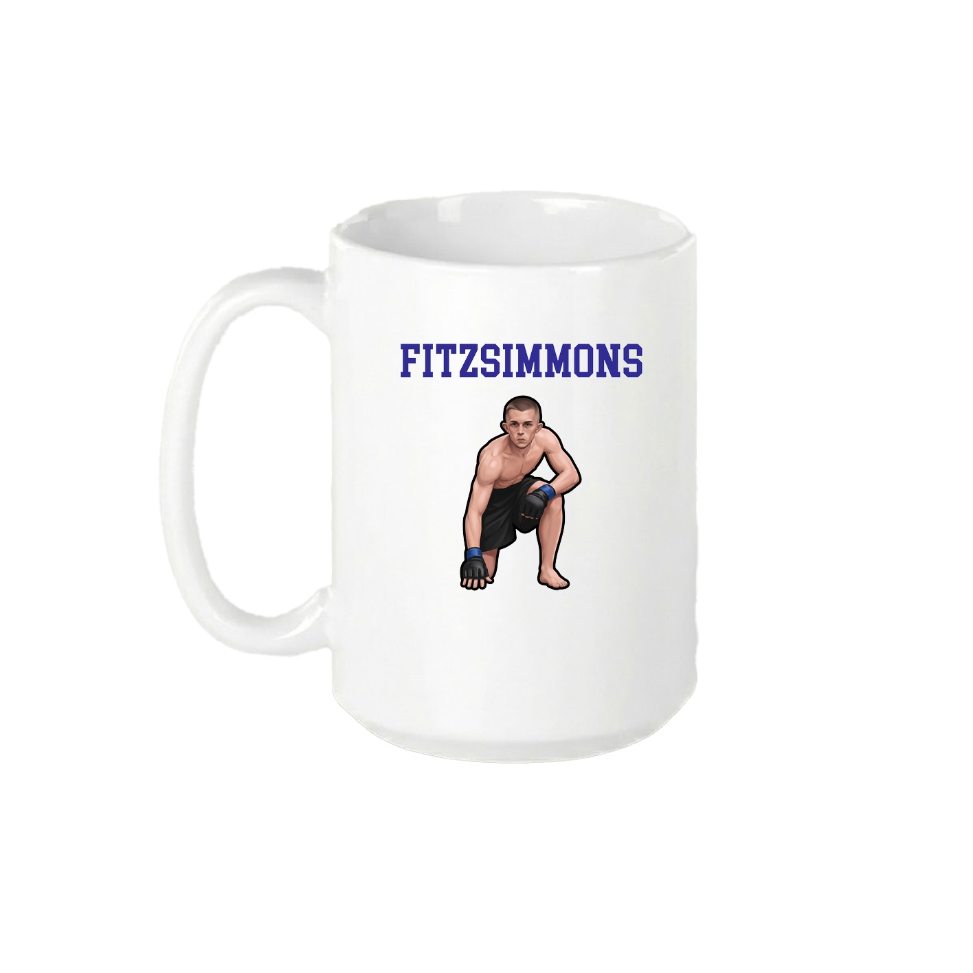 15oz Coffee Mug — Shirsey in White