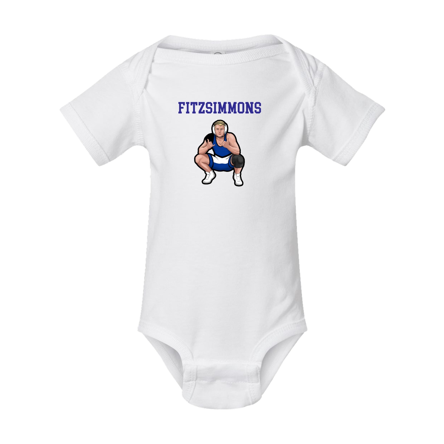 Baby Onesie — Shirsey in White