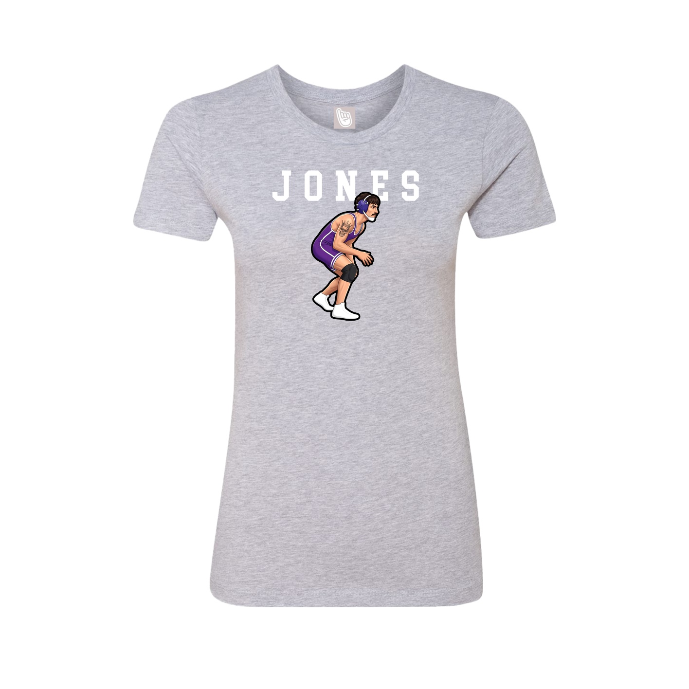 Fitted Women's Tee — Shirsey in Grey