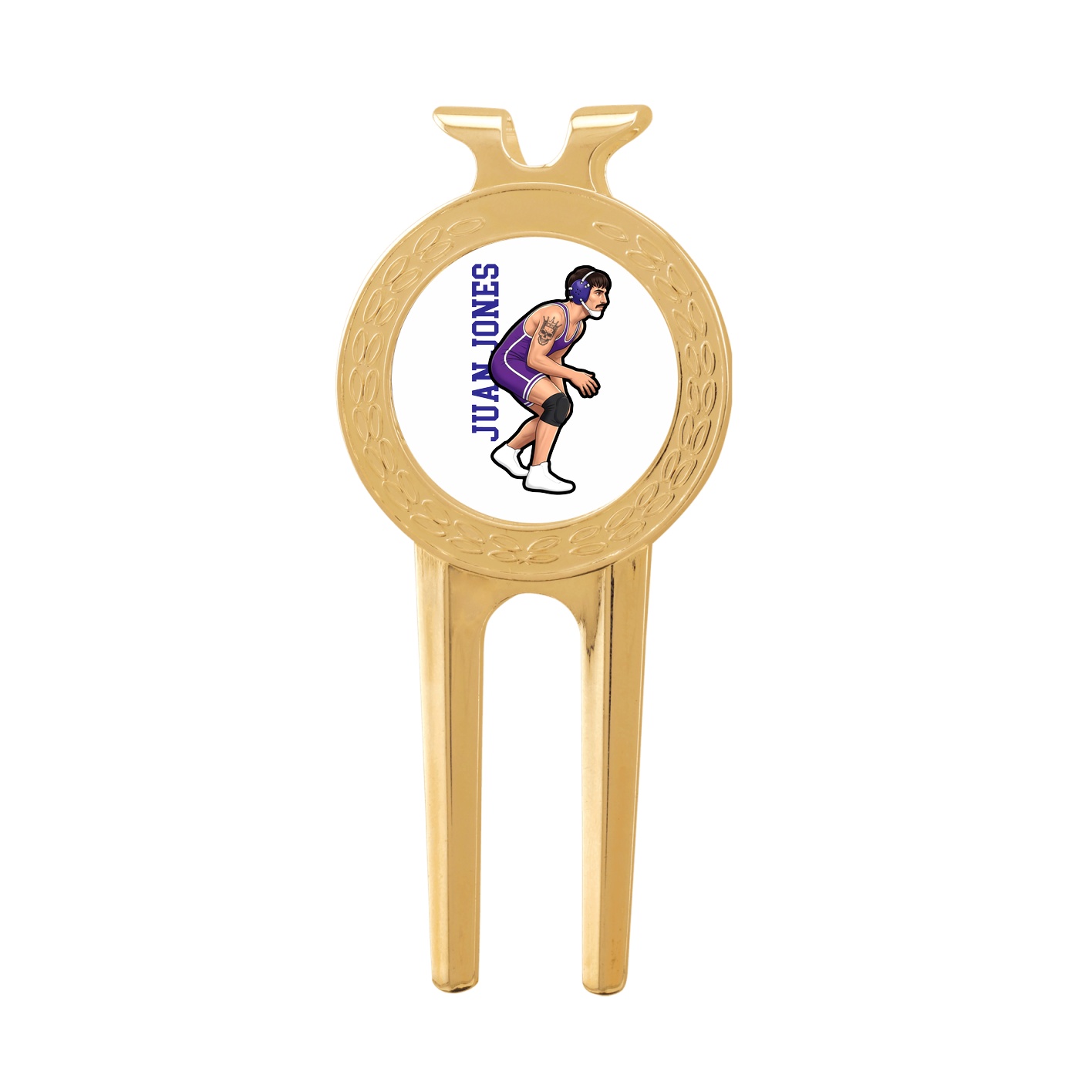 Divot Tool with Ball Marker — Name Vertical in Classic