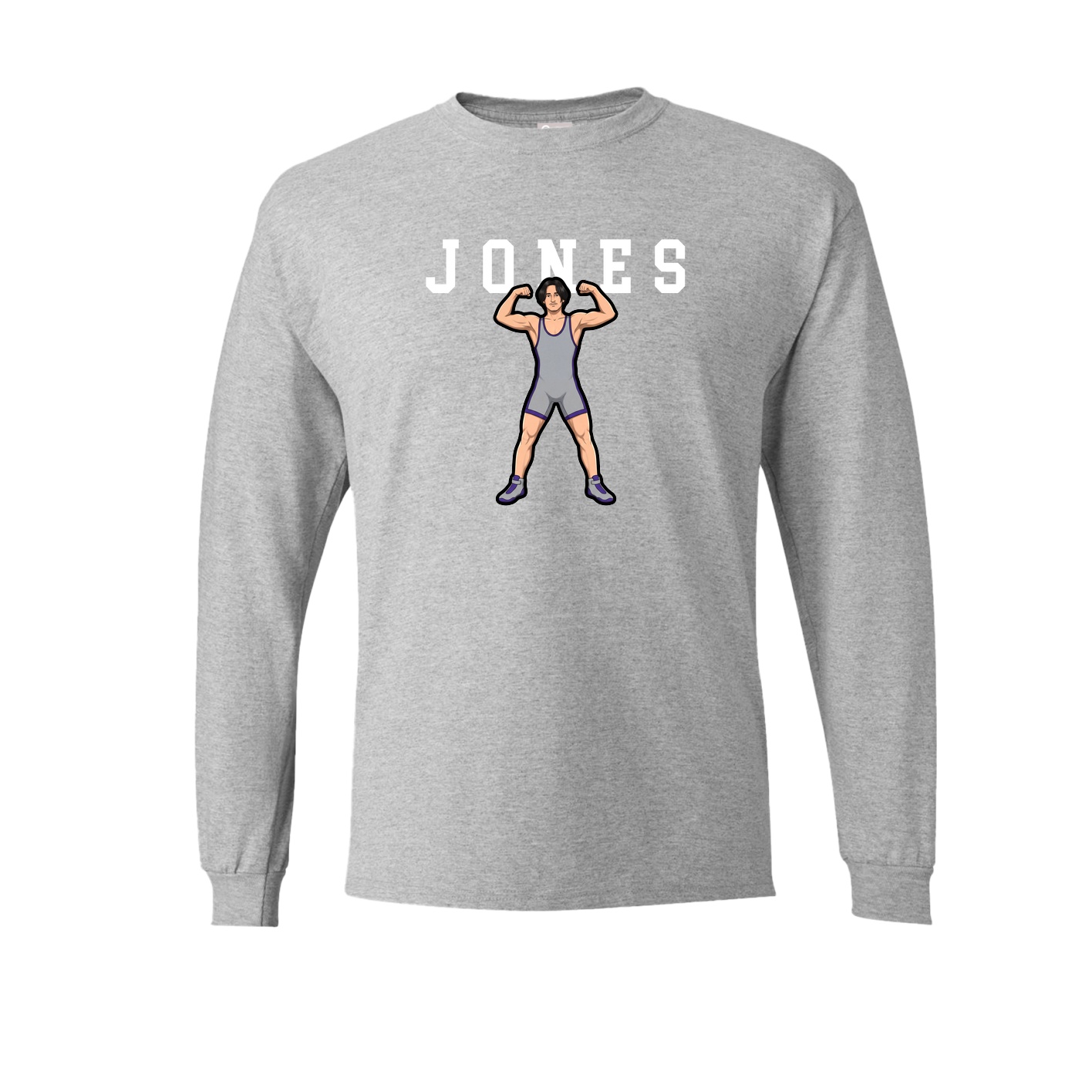 Long Sleeve Tee — Shirsey in Grey