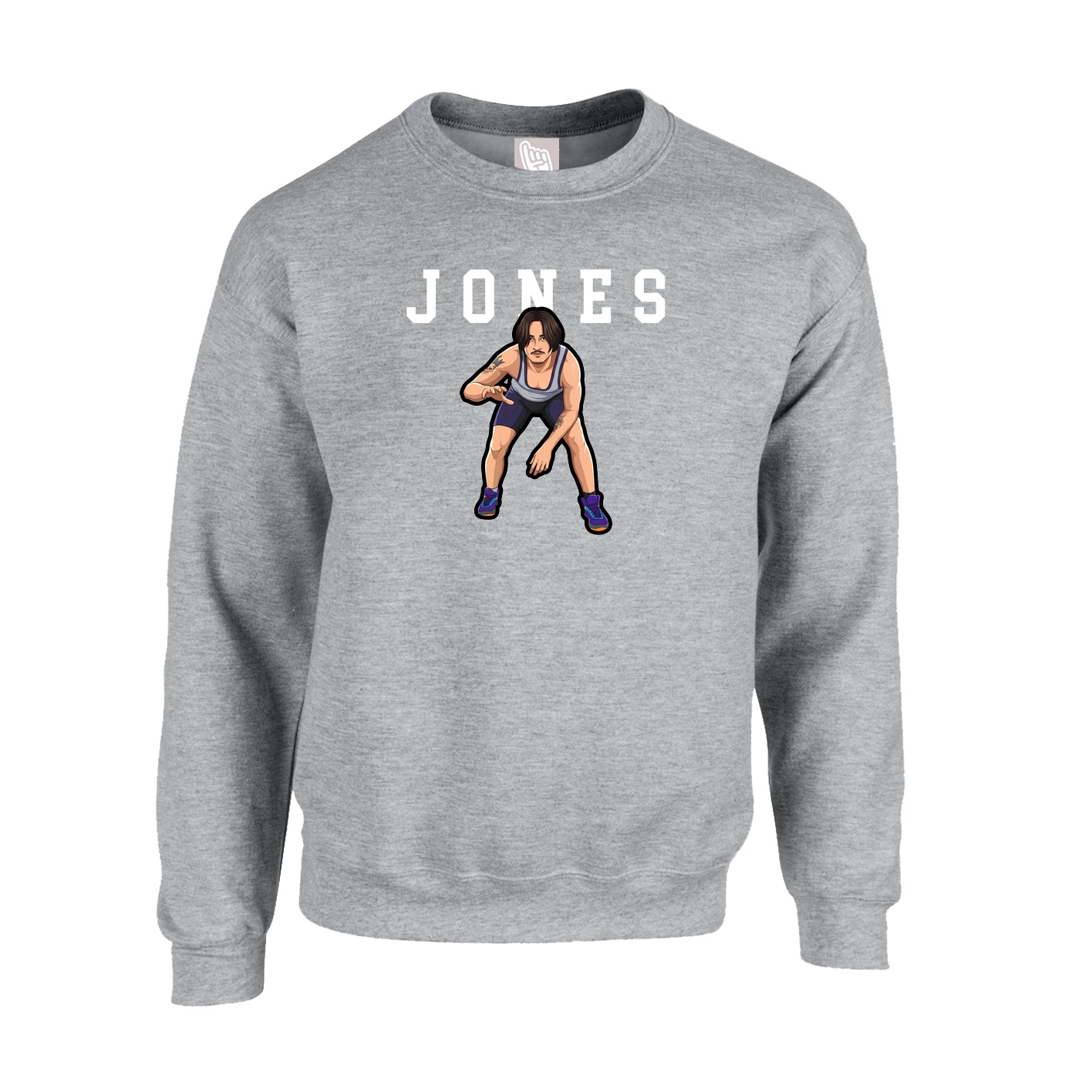 Fleece Crew — Shirsey in Grey