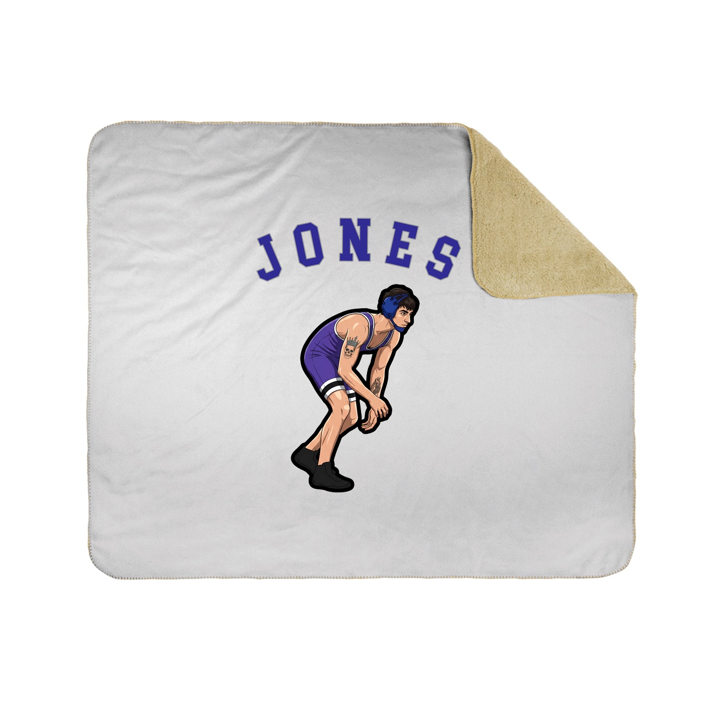 Throw Blanket — Shirsey Arch in White