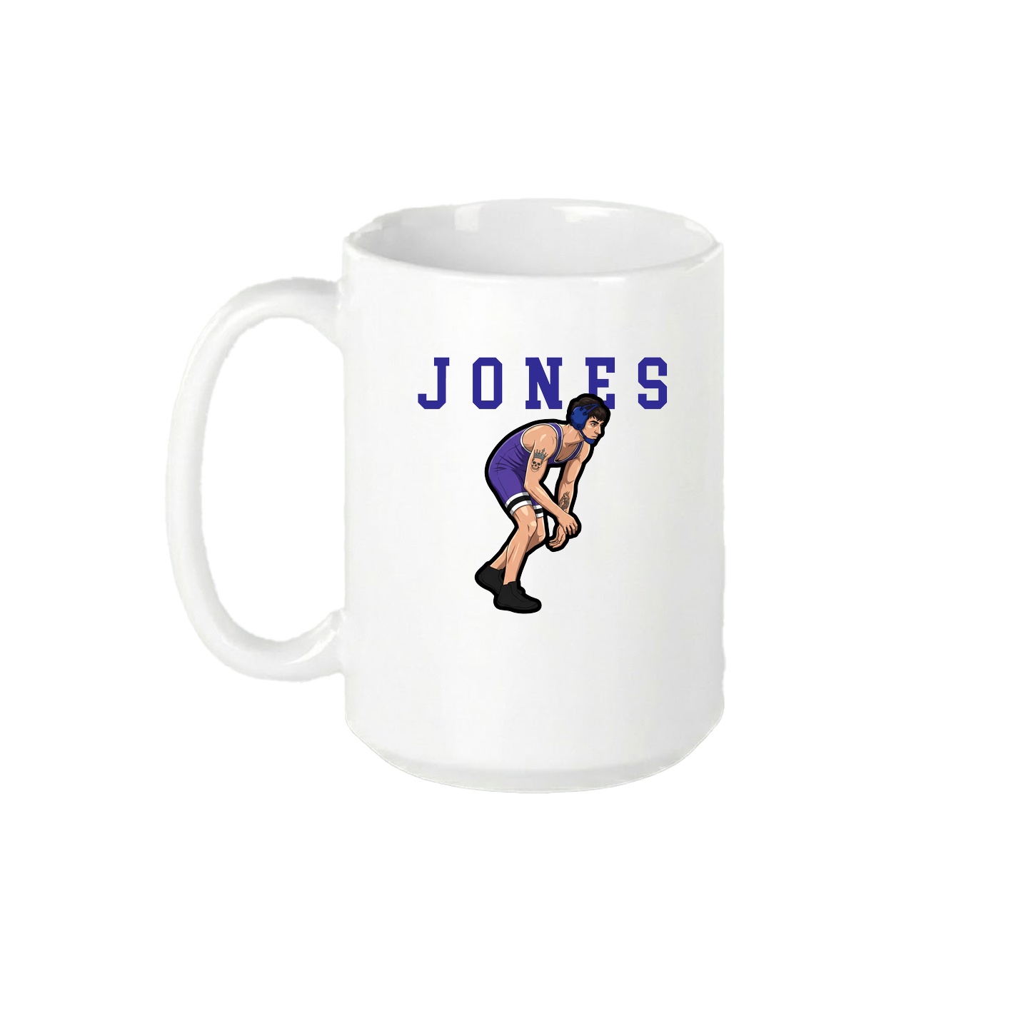 15oz Coffee Mug — Shirsey in White