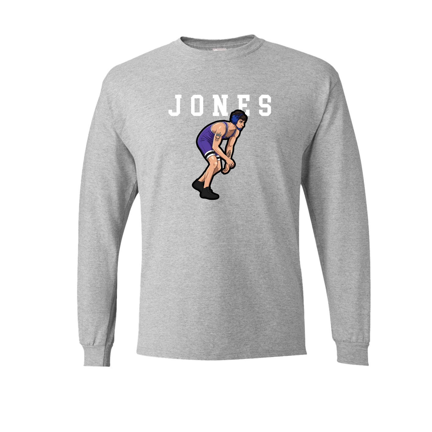Long Sleeve Tee — Shirsey in Grey