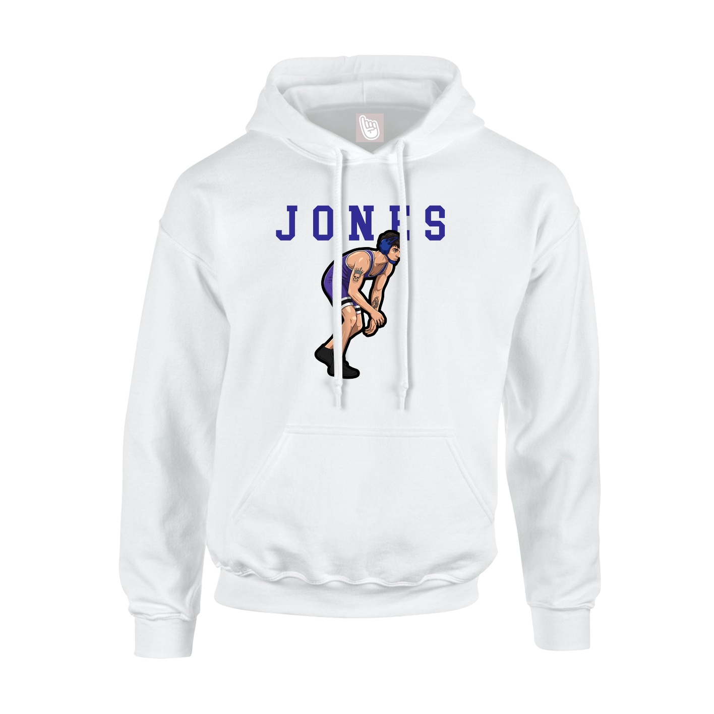 Hoodie — Shirsey in White