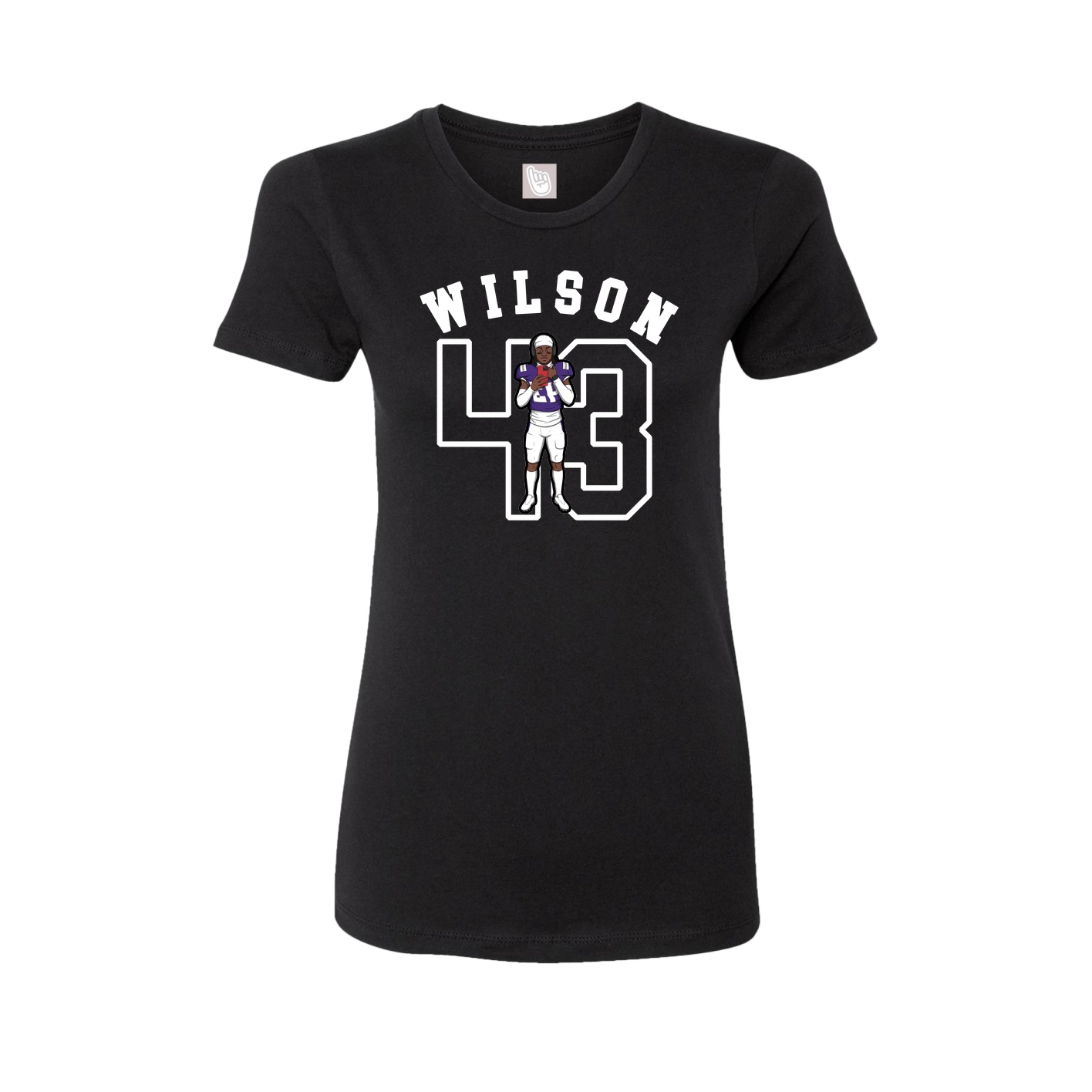 Womens Tee — Shirsey Arch in Black