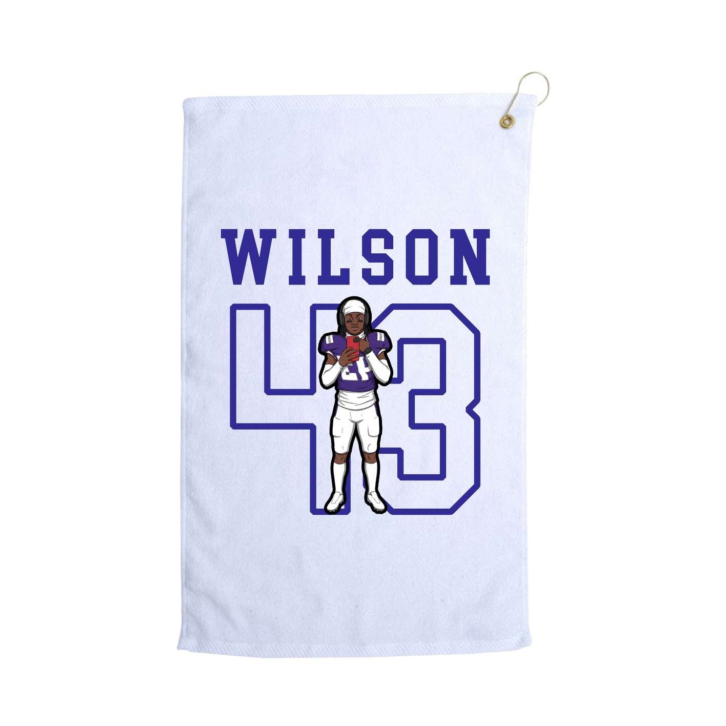 Golf Towel — Shirsey in White