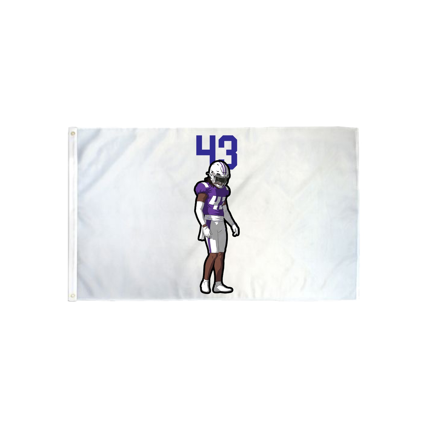 3x5 Flag — Number Top in Classic