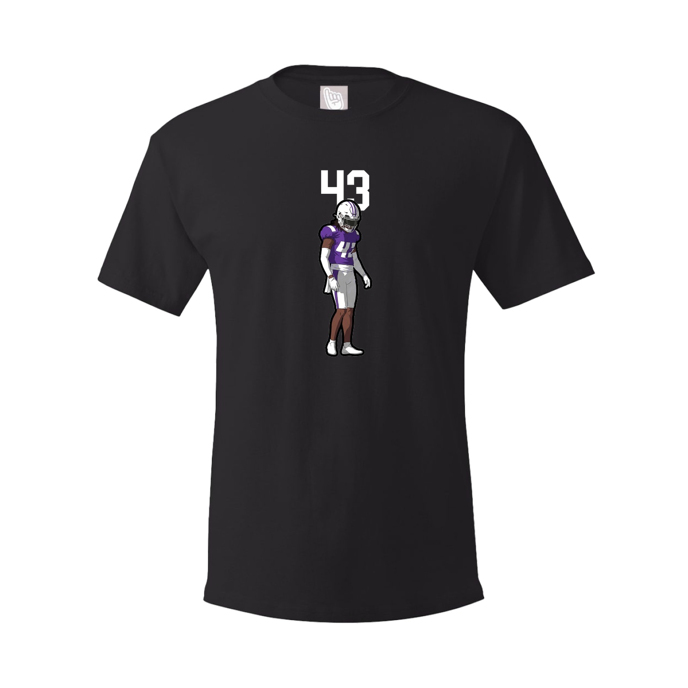 Tee — Number Top in Black