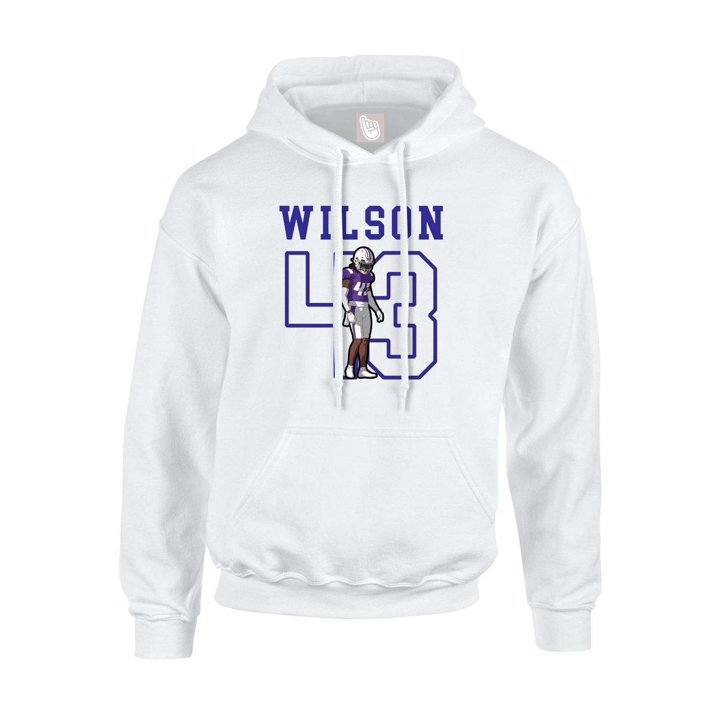 Youth Hoodie — Shirsey in White