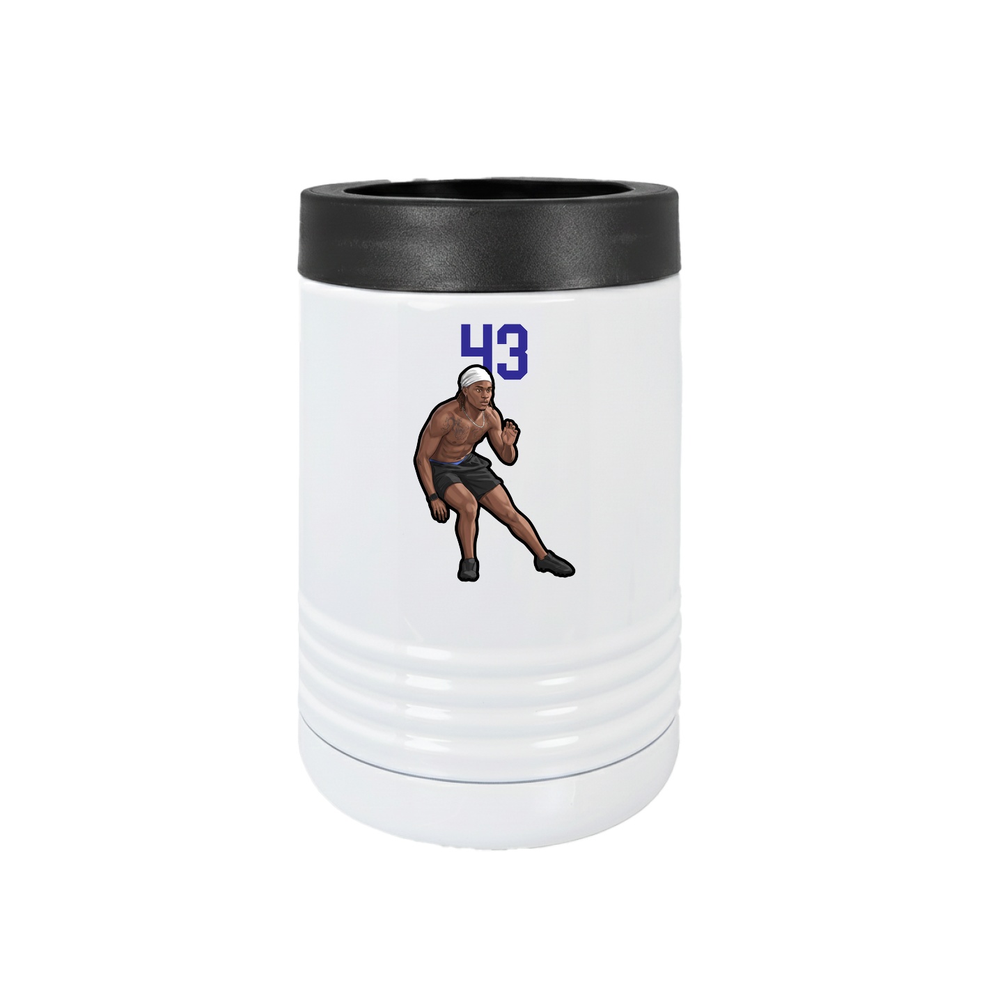 Beverage Holder — Number Top in White