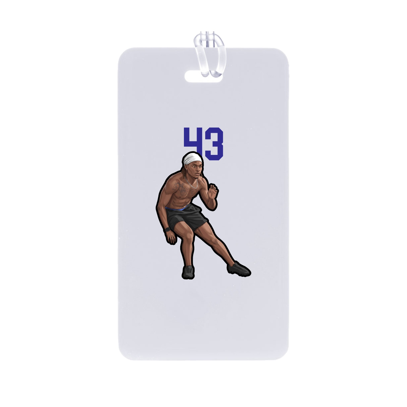 Bag Tag — Number Top in Classic