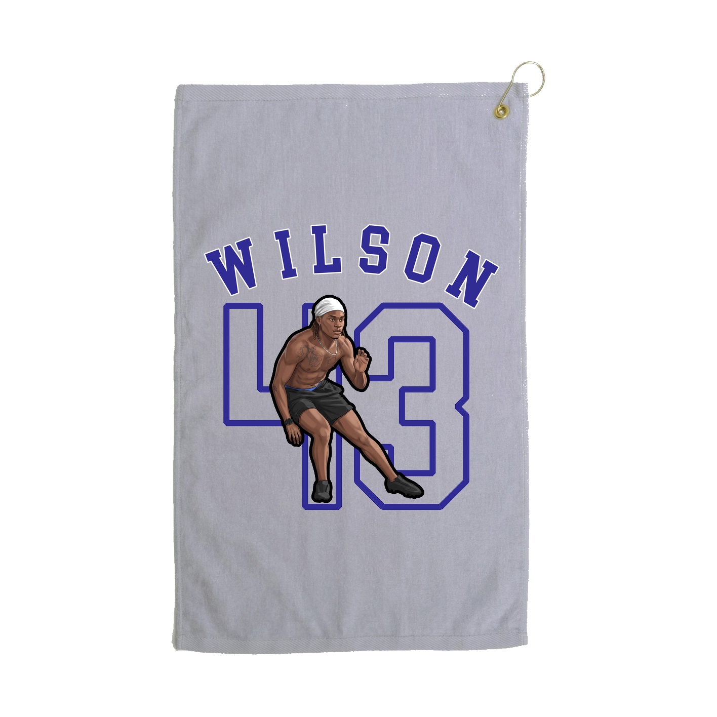 Golf Towel — Shirsey Arch in Grey
