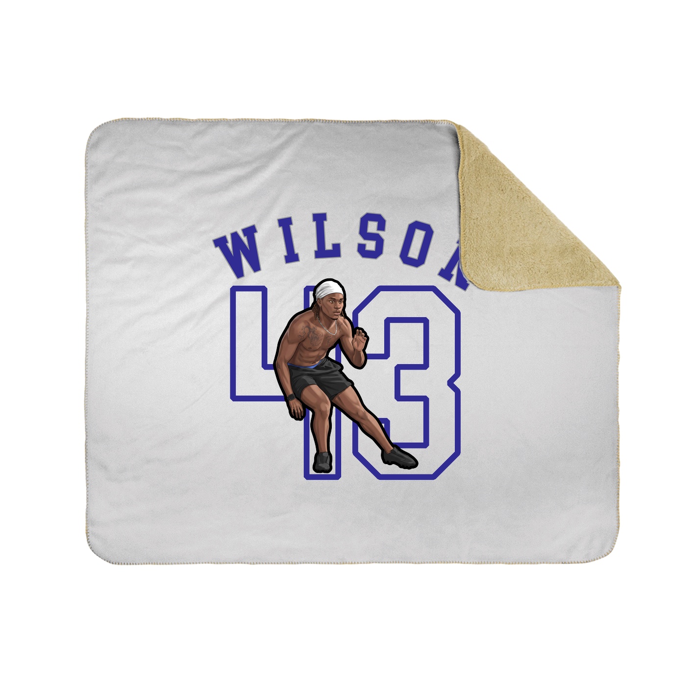 Throw Blanket — Shirsey Arch in White